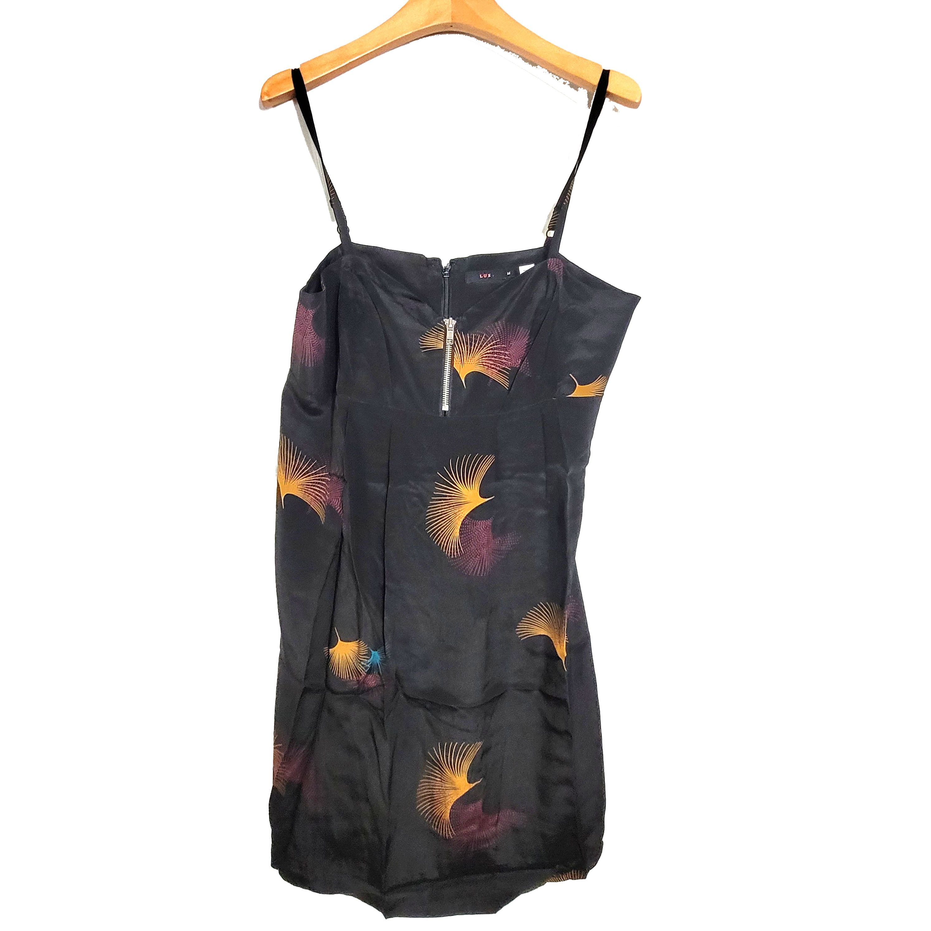 Other Women's 100% Silk Sleeveless Spaghetti Slip Dress SCK242 Size S / US 4 / IT 40 - 4 Thumbnail