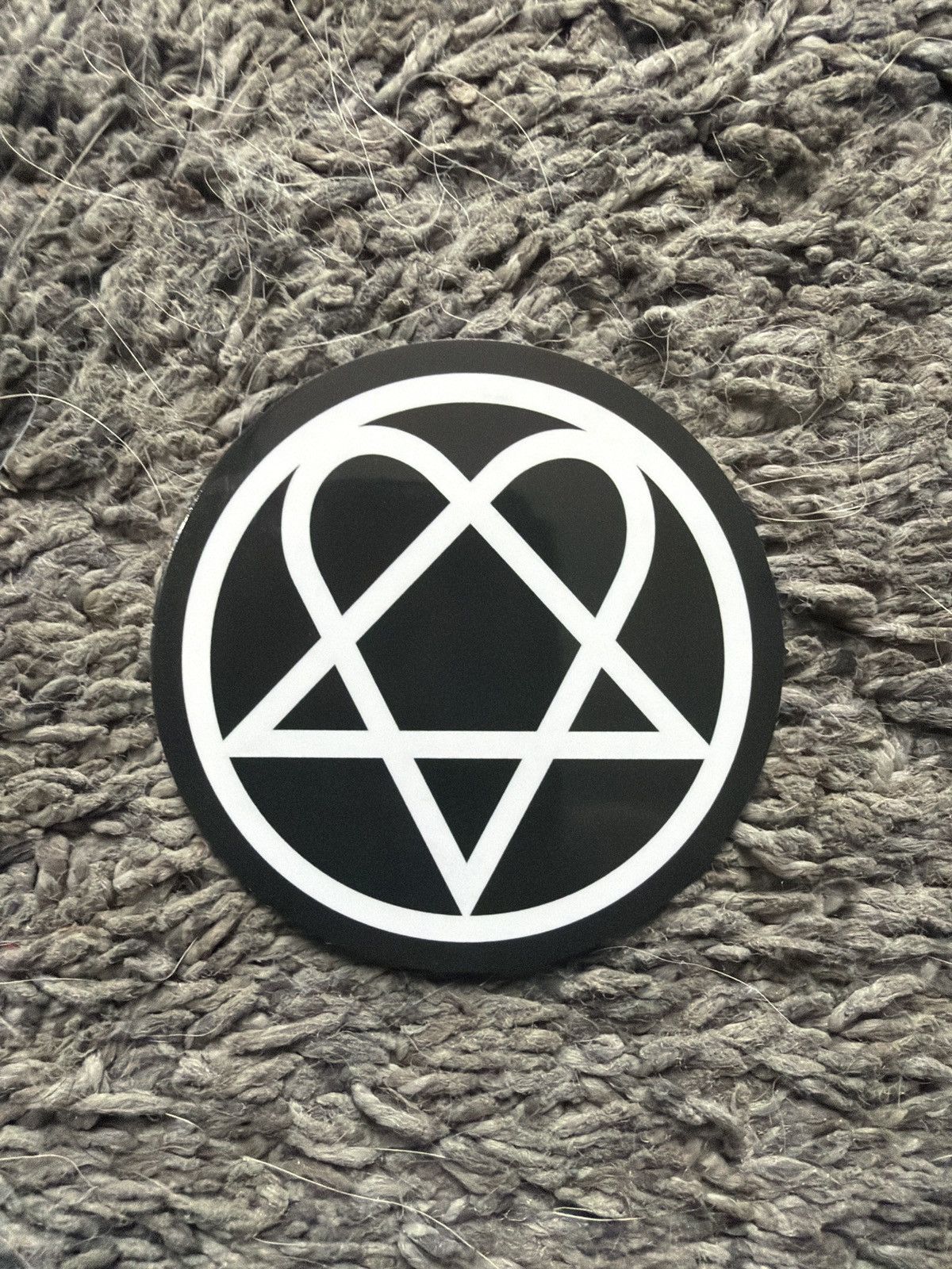 Hypebeast Him Heartagram Sticker Size ONE SIZE - 1 Thumbnail