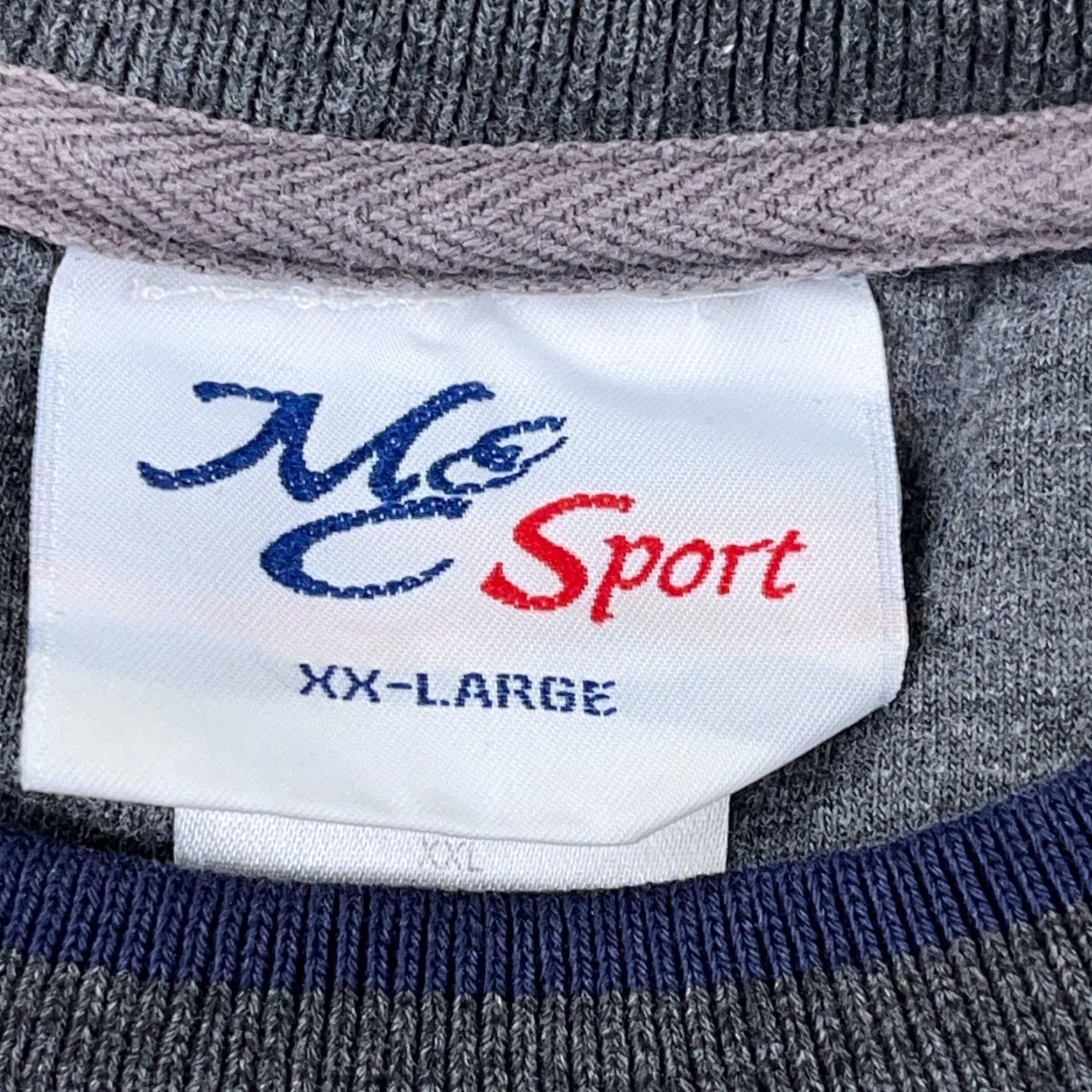 Vintage VINTAGE ME Sport Sweatshirt Men 2XL Gray Crewneck Pullover Embroidered Funny, 90s, American, Classic, Hipster, Retro Size US XXL / EU 58 / 5 - 3 Thumbnail