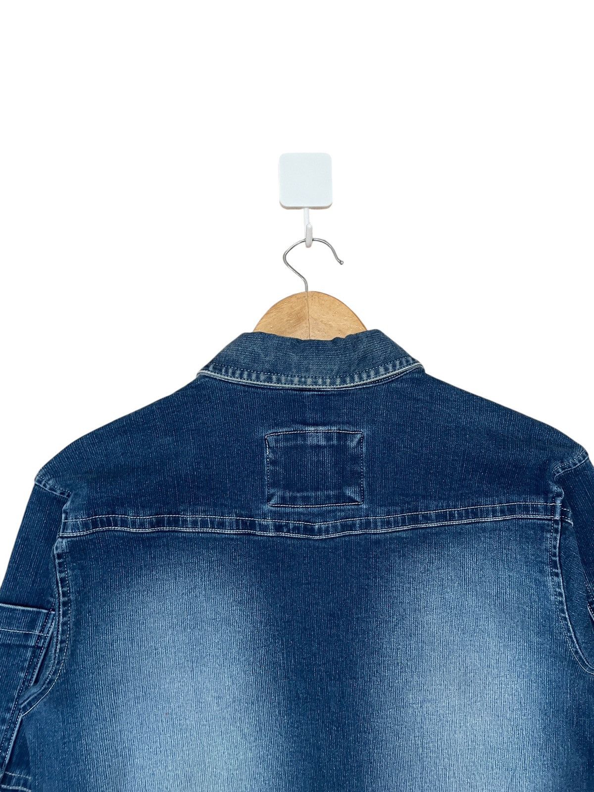 Japanese Brand Vintage Japanese Brand Tora Denim Jacket 1990s Size US L / EU 52-54 / 3 - 8 Thumbnail