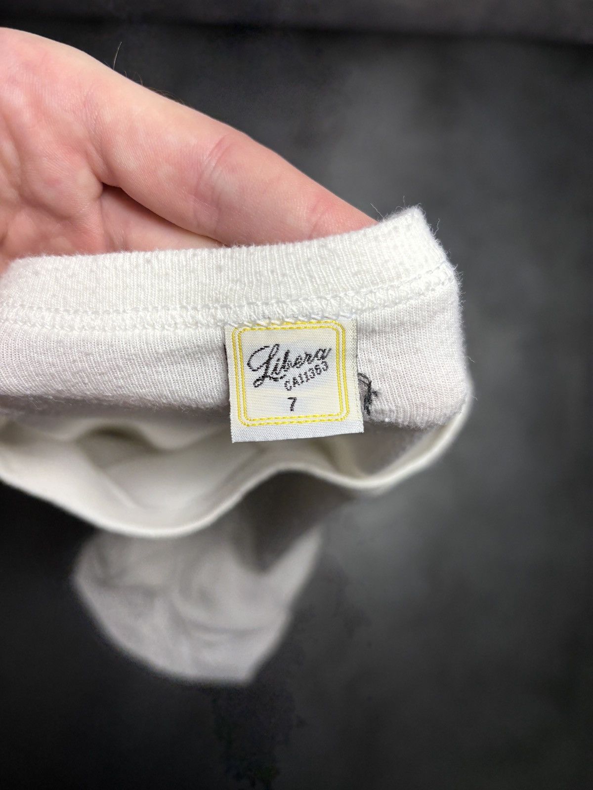 Vintage Vintage Italian Undershirt 1980s Blank Tee Made in Italy Dou Size US M / EU 48-50 / 2 - 3 Thumbnail