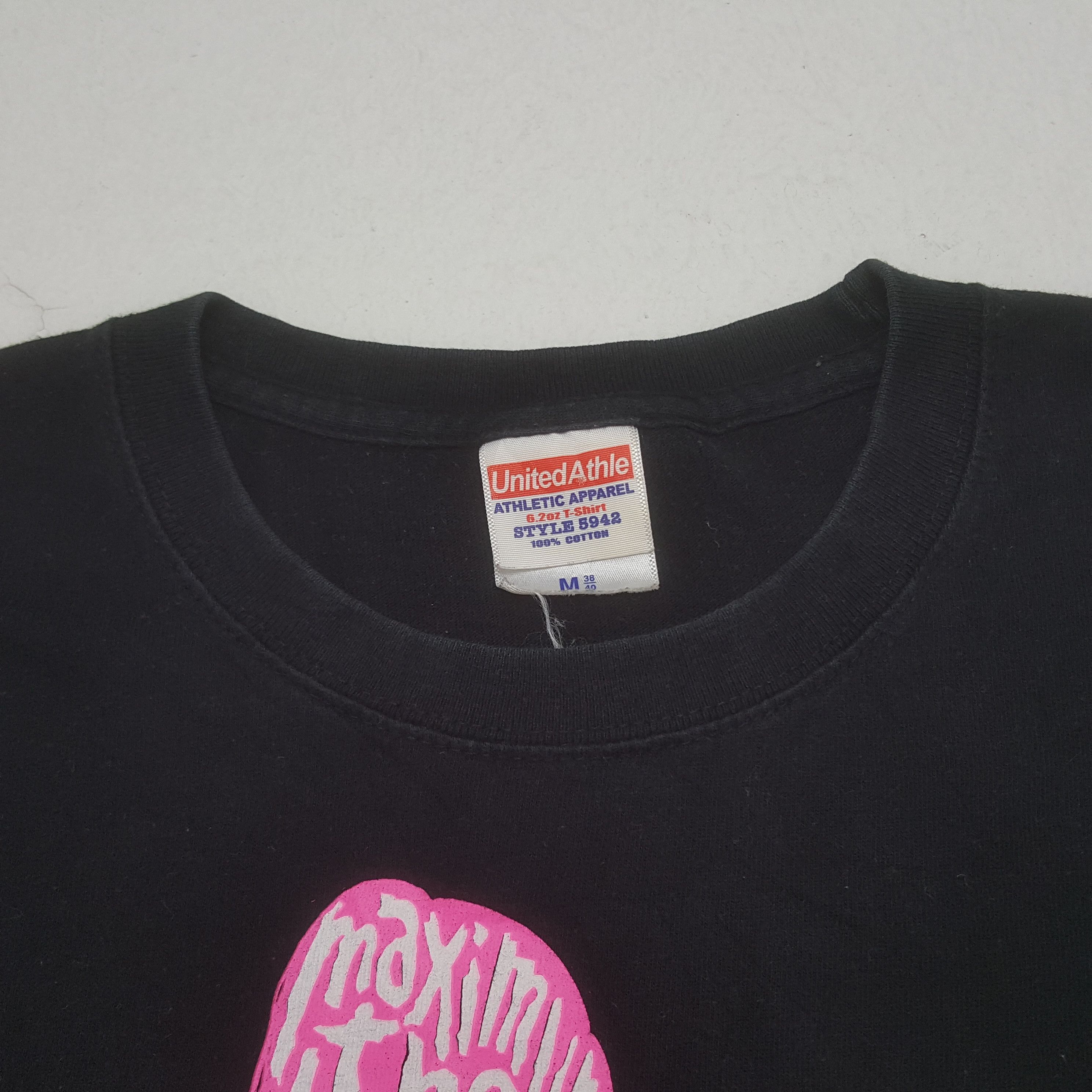 Band Tees × Japanese Brand × Vintage Vintage Maximum The Hormone Japanese Band Tshirt Size US M / EU 48-50 / 2 - 5 Thumbnail