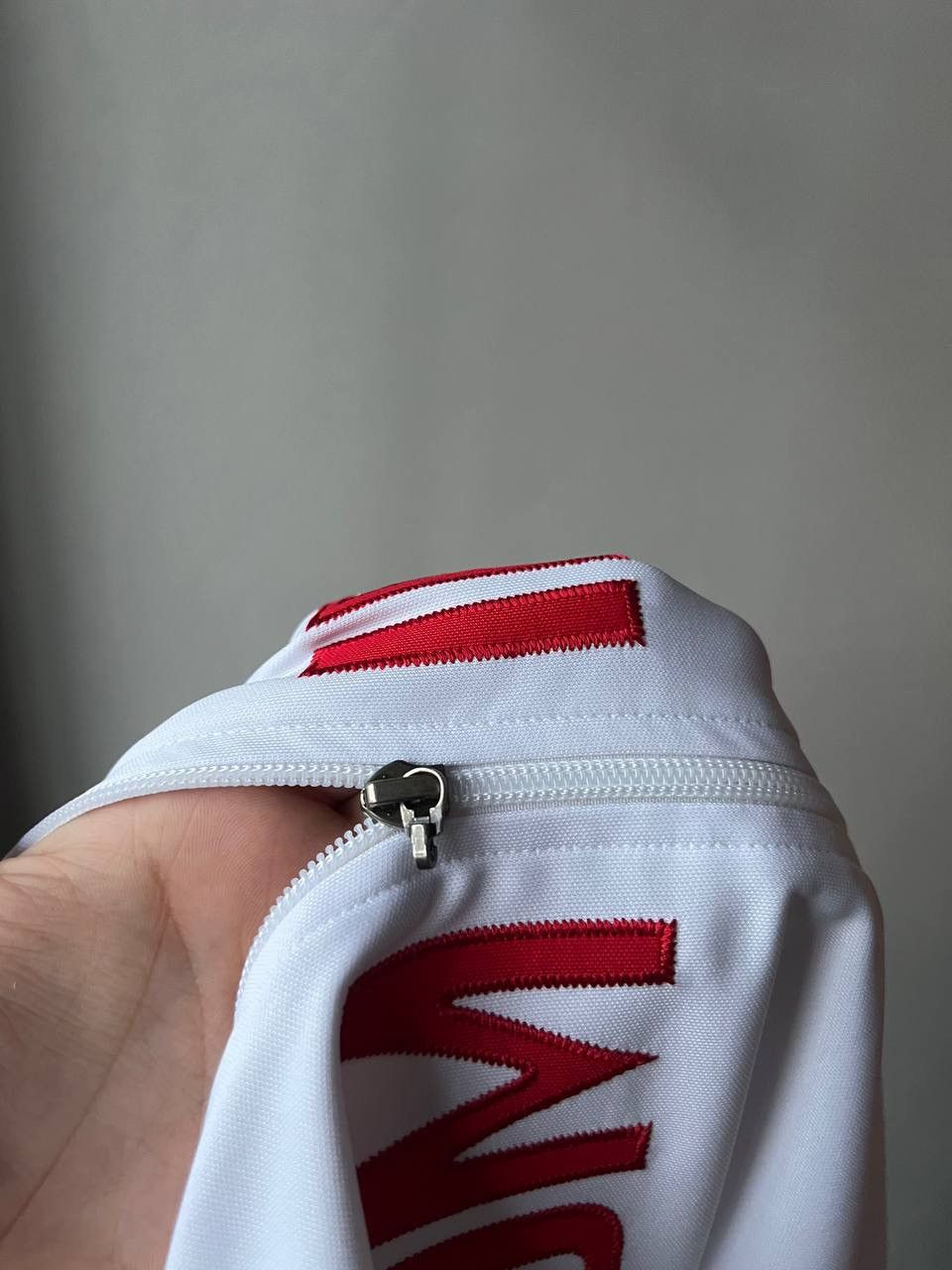 Vintage 1980 ENGLAND TEAM REMAKE TRAINING SOCCER FOOTBALL JACKET S Size US S / EU 44-46 / 1 - 14 Thumbnail