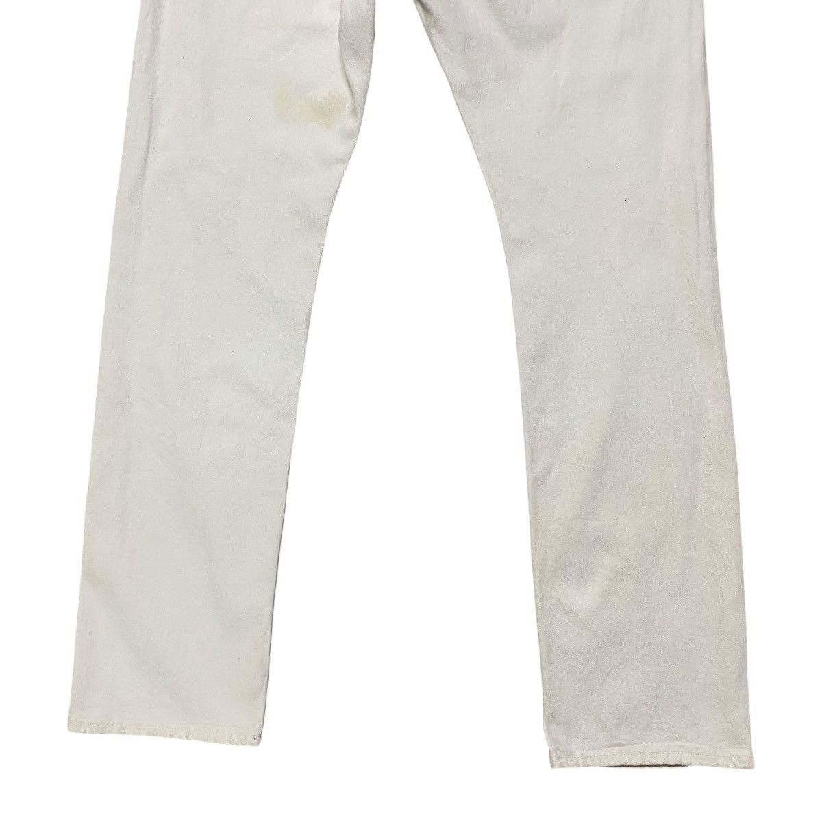 Polo Ralph Lauren Sullivan Slim White Damage Jeans Size US 36 / EU 52 - 15 Thumbnail