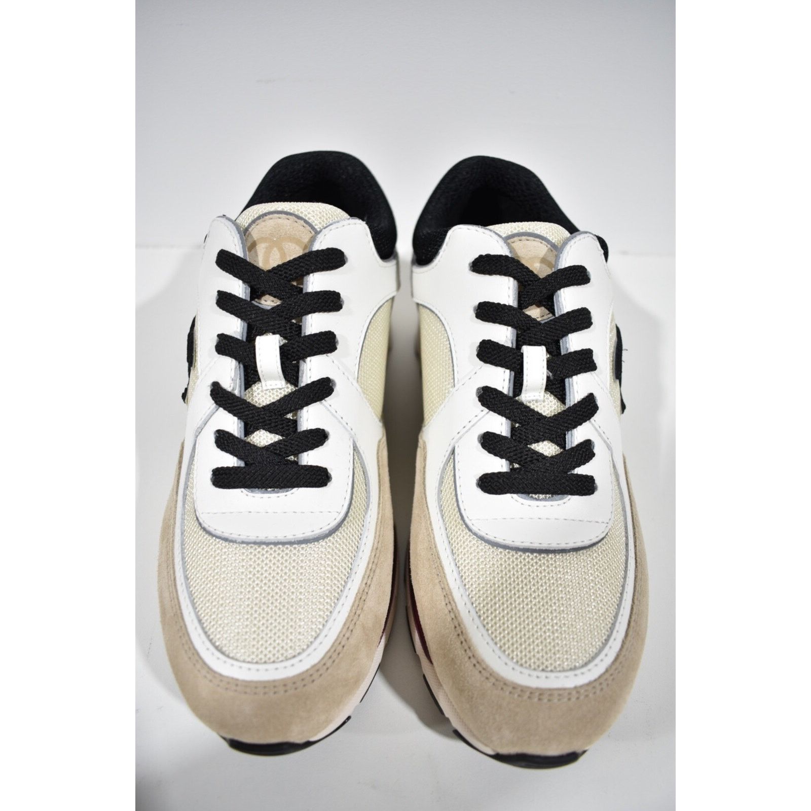 Chanel 22S CC Logo Tie Flat Runner Trainer Sneaker 41.5 Size US 11.5 / IT 41.5 - 6 Thumbnail