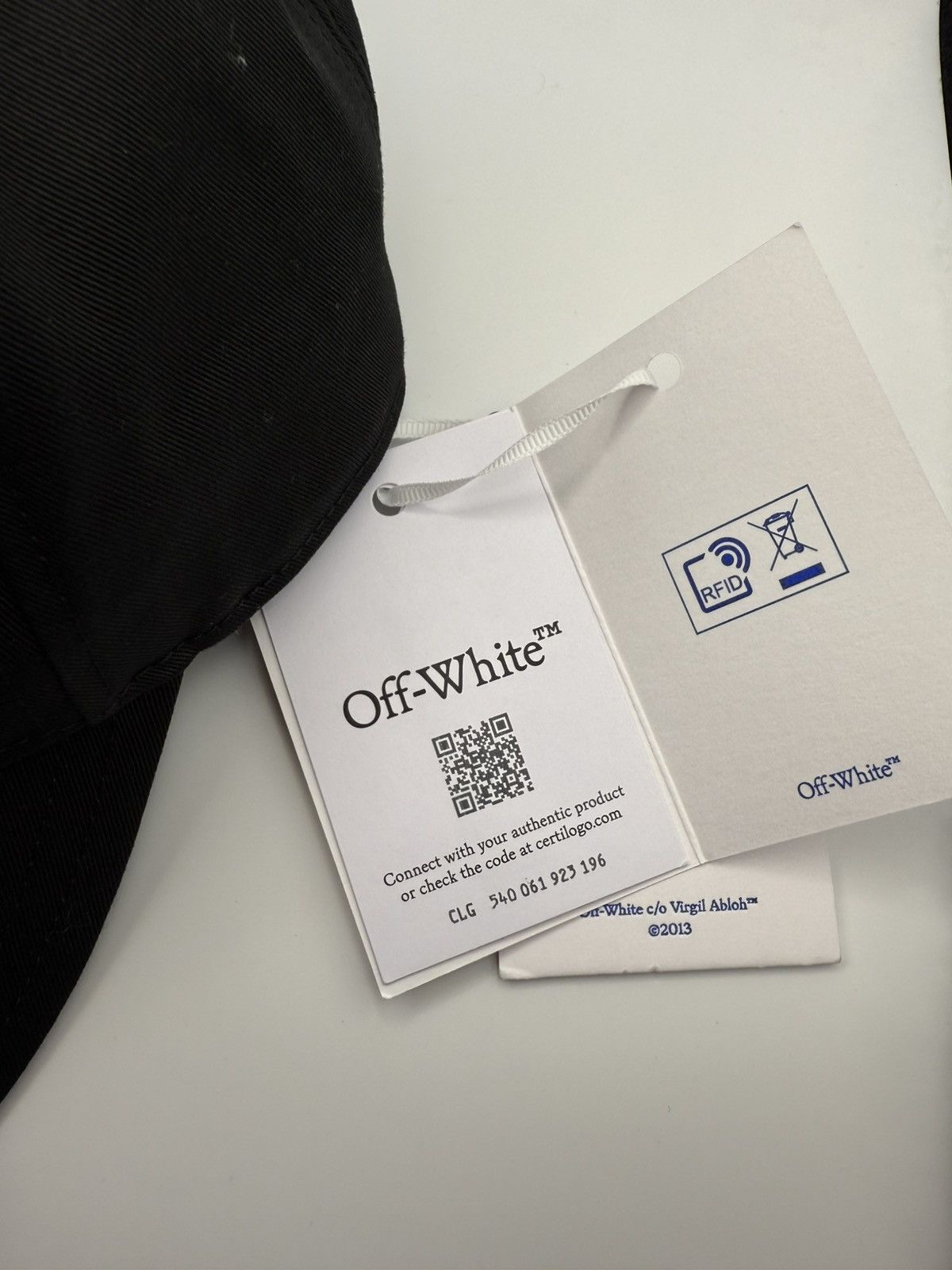 Off-White Off White BKSH Baseball Cap Drill Hat Size ONE SIZE - 6 Thumbnail
