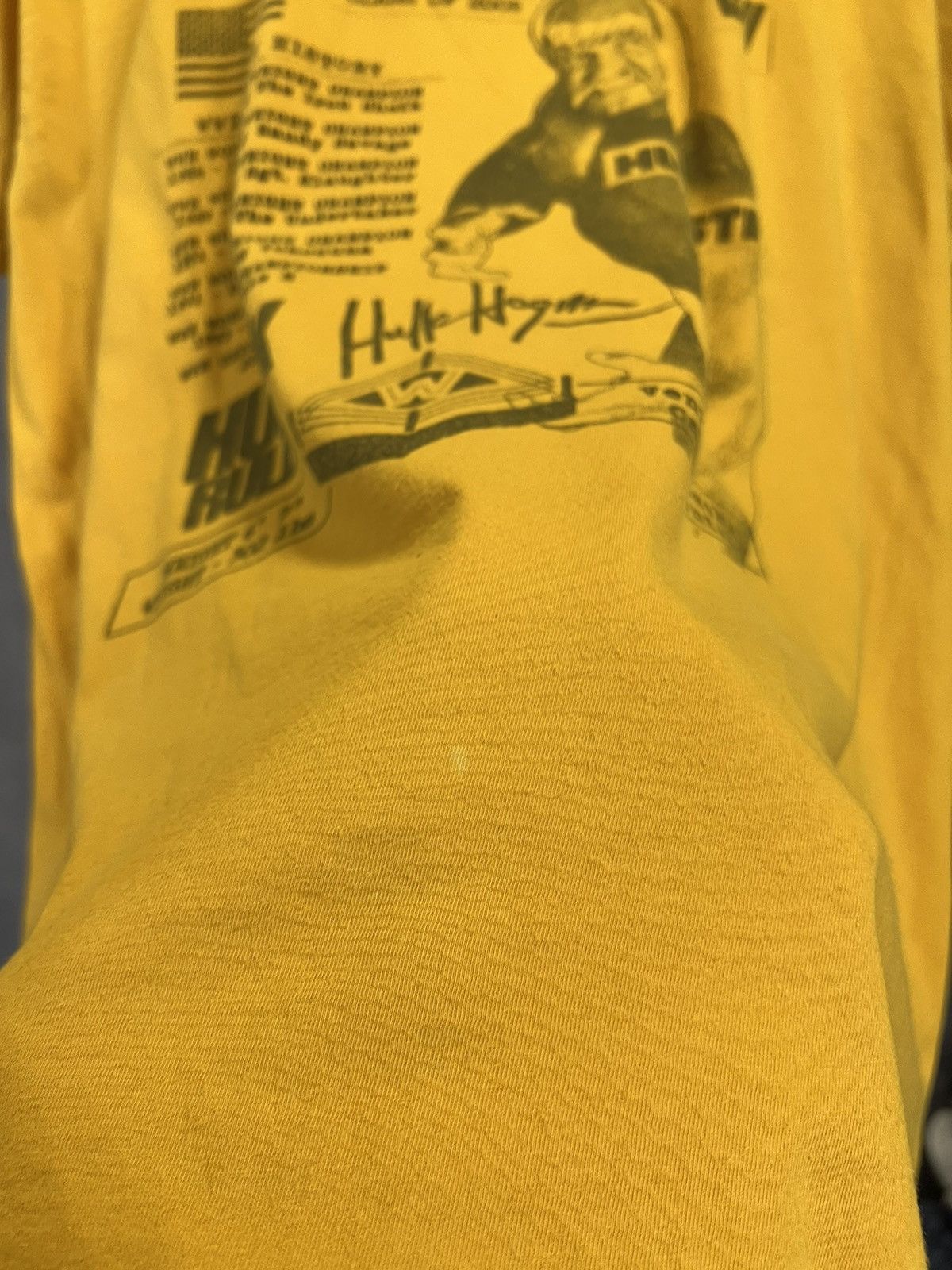 WWE × WWF Hall Hogan WWE WWF wrestling tee Size US XL / EU 56 / 4 - 6 Thumbnail