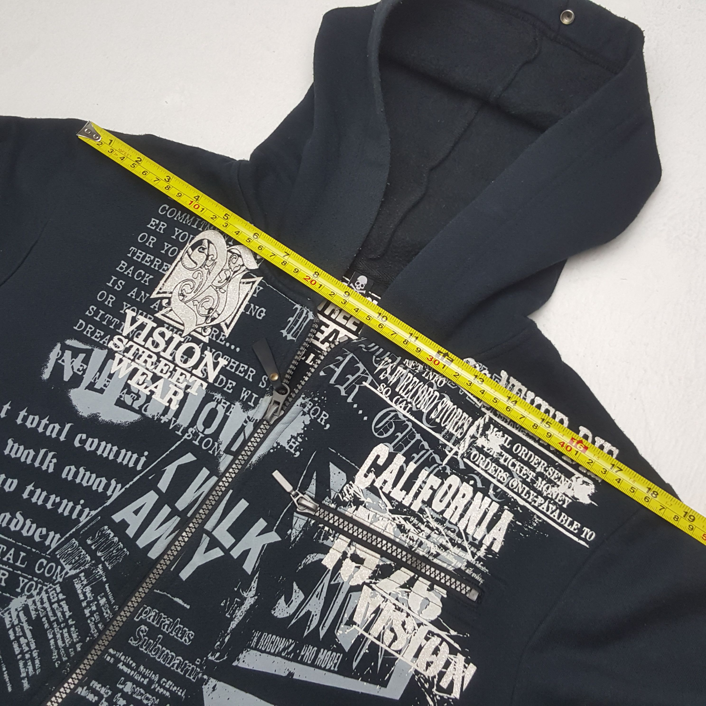 Vision Streetwear Vintage Vision Streetwear Punk Style Hoodies C295N16 Size US S / EU 44-46 / 1 - 5 Thumbnail