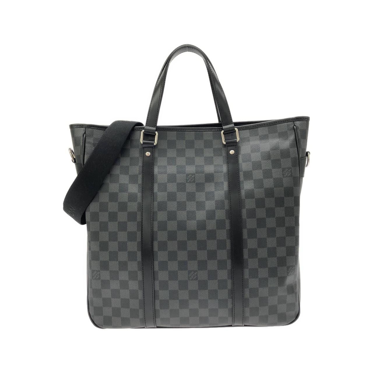 Louis Vuitton Louis Vuitton Louis Vuitton Tadao Damier Graphite Tote Bag Textile Tote Bag N51192 DUTY FREE for USA Size ONE SIZE - 1 Thumbnail