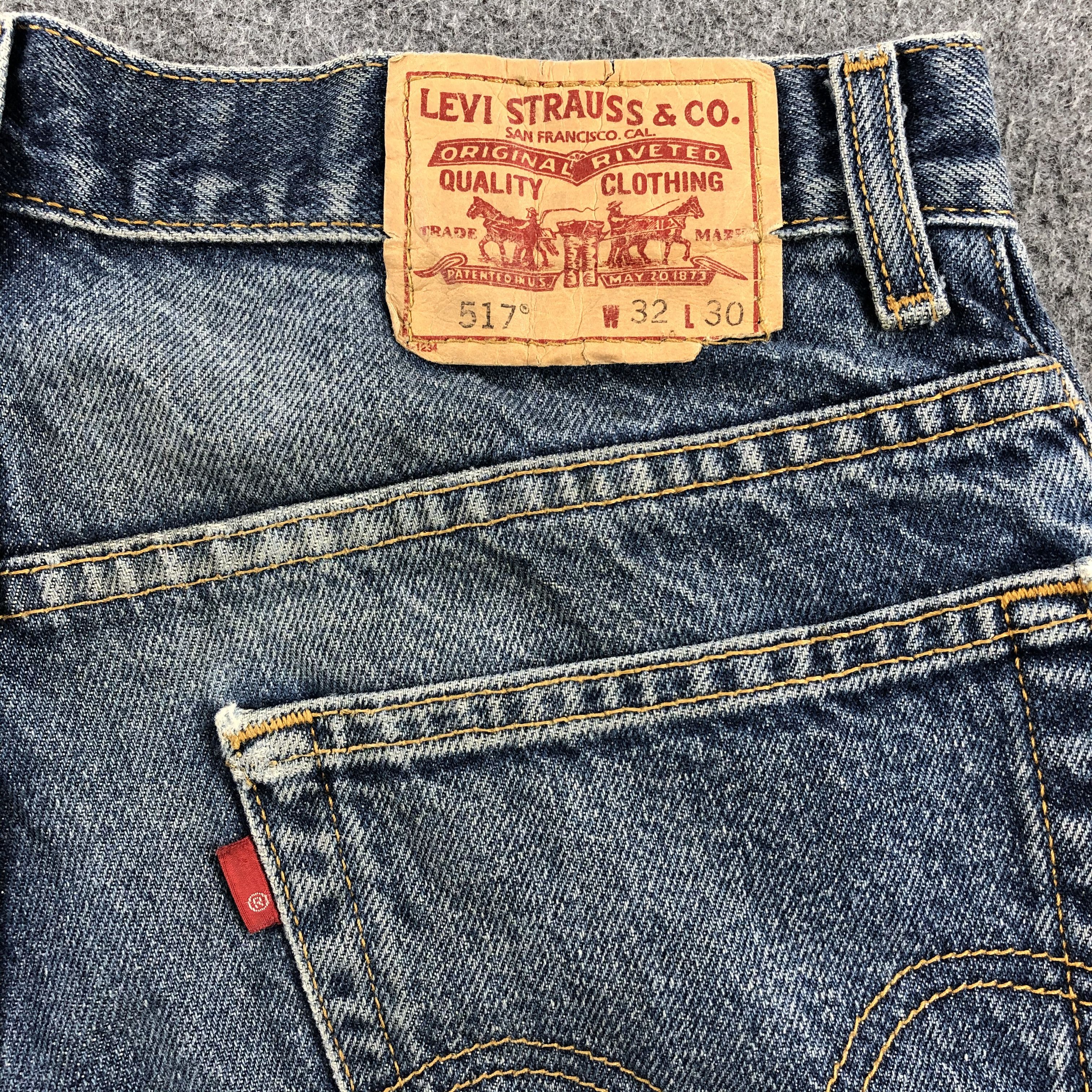 Levi's Vintage Levis 517 Flare Denim Jeans-J933 Size US 32 / EU 48 - 5 Thumbnail
