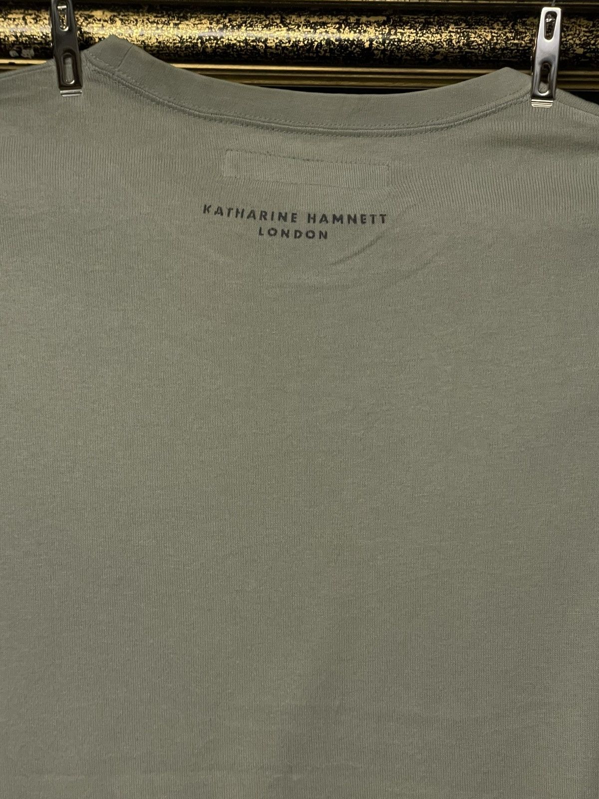 Designer × Katharine Hamnett London Vintage 1990s Designer Katharine Hamnett Now We Are One Tee Size US S / EU 44-46 / 1 - 7 Thumbnail