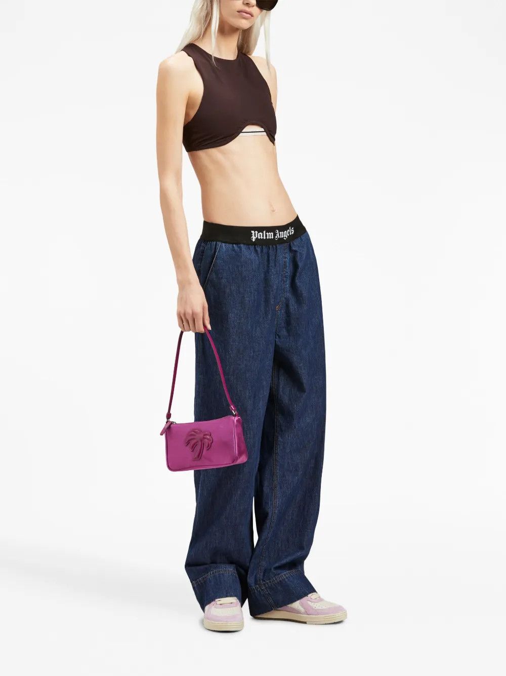 Palm Angels o1y1125 Sweatpant in Blue Size 26" / US 2 / IT 38 - 5 Thumbnail