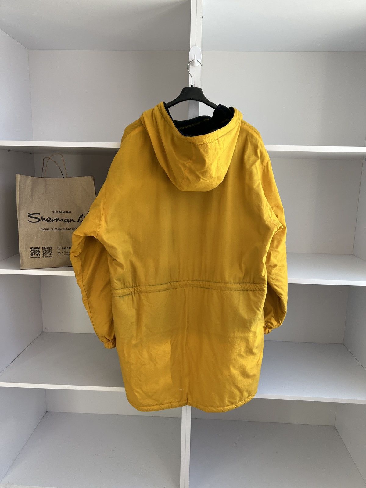 Polo Ralph Lauren × Vintage Vintage Polo Ralph Lauren Parka Mens Yellow Coat Cotton Size US XL / EU 56 / 4 - 14 Thumbnail