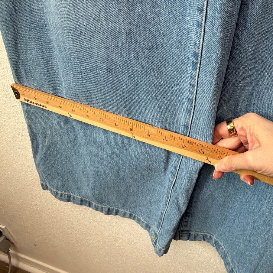 Forever 21 Forever 21 Wide Leg Jeans Mid Rise Size 28 Women Size 28" / US 6 / IT 42 - 14 Thumbnail