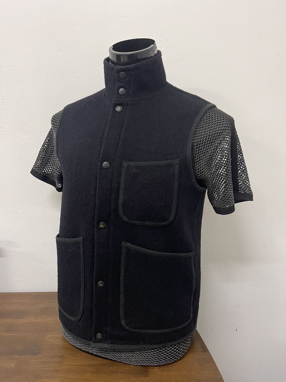 General Research 2008 Hunting Jacket Research 022 wool sleeveless Size US M / EU 48-50 / 2 - 4 Thumbnail