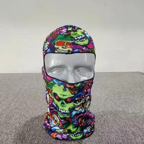 Other Skulls Reapers Zombies Thin Balaclava Ski Mask Head Facemask Size ONE SIZE - 2 Thumbnail