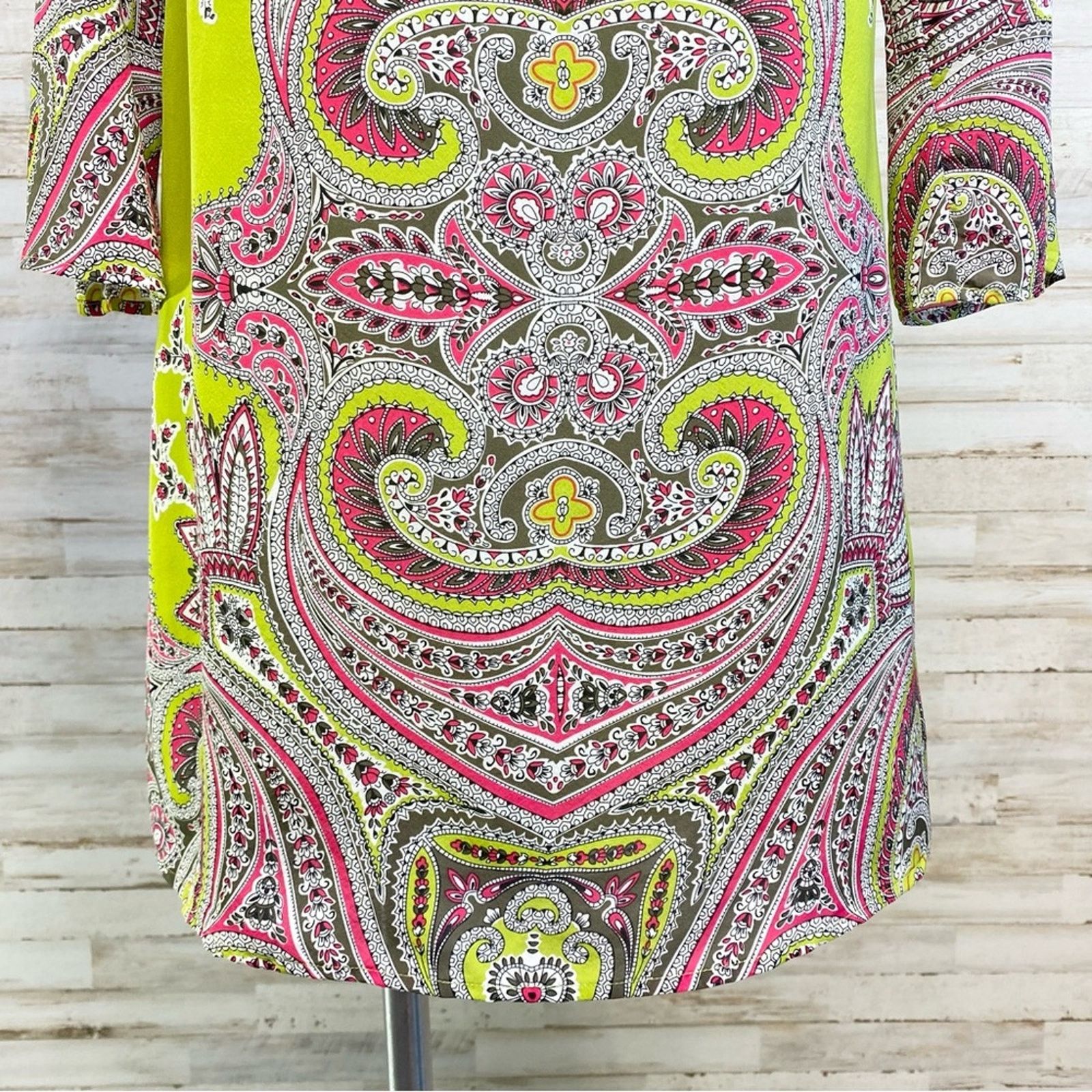 Other Soft Surroundings Silk Shift Tunic or Dress Size S Printed Size S / US 4 / IT 40 - 4 Thumbnail