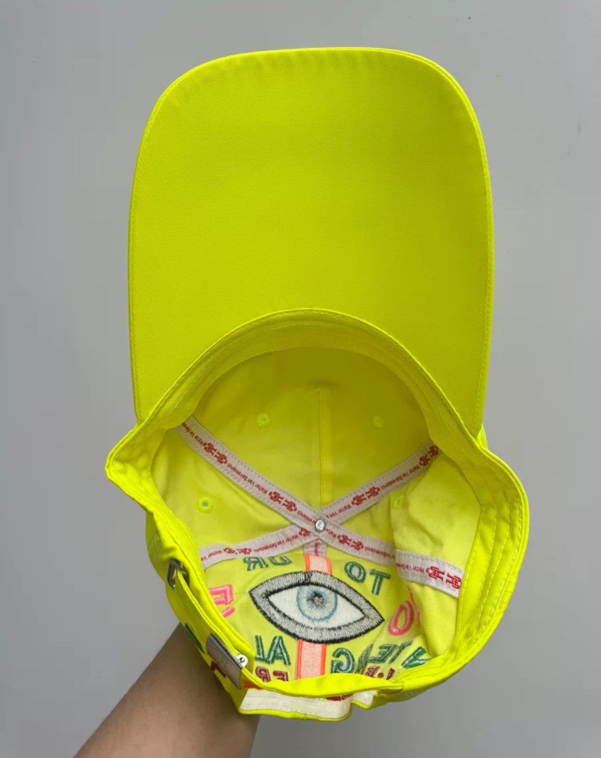 Walter Van Beirendonck Walter Van Beirendonck Big brimmed Eye Embroidered Hat Size ONE SIZE - 5 Thumbnail