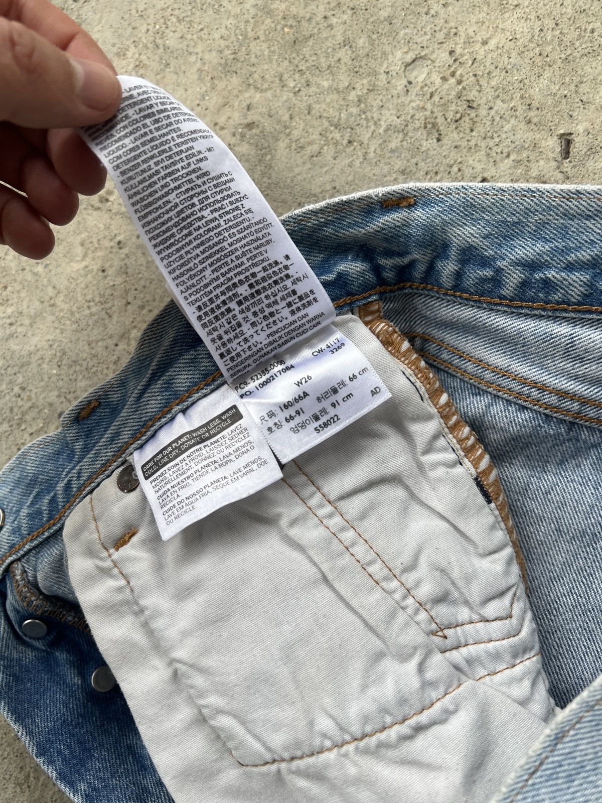 Levi's Levi's Altered 501 Shorts Size 26" / US 2 / IT 38 - 7 Thumbnail