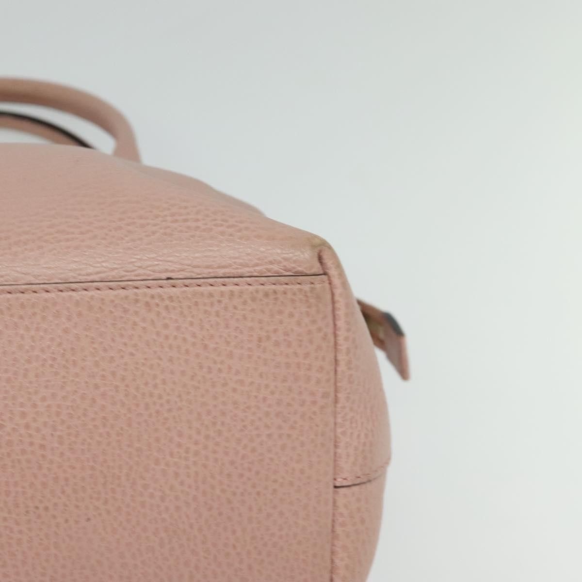 Gucci GUCCI Hand Bag Leather Outlet Pink Gold Size ONE SIZE - 11 Thumbnail