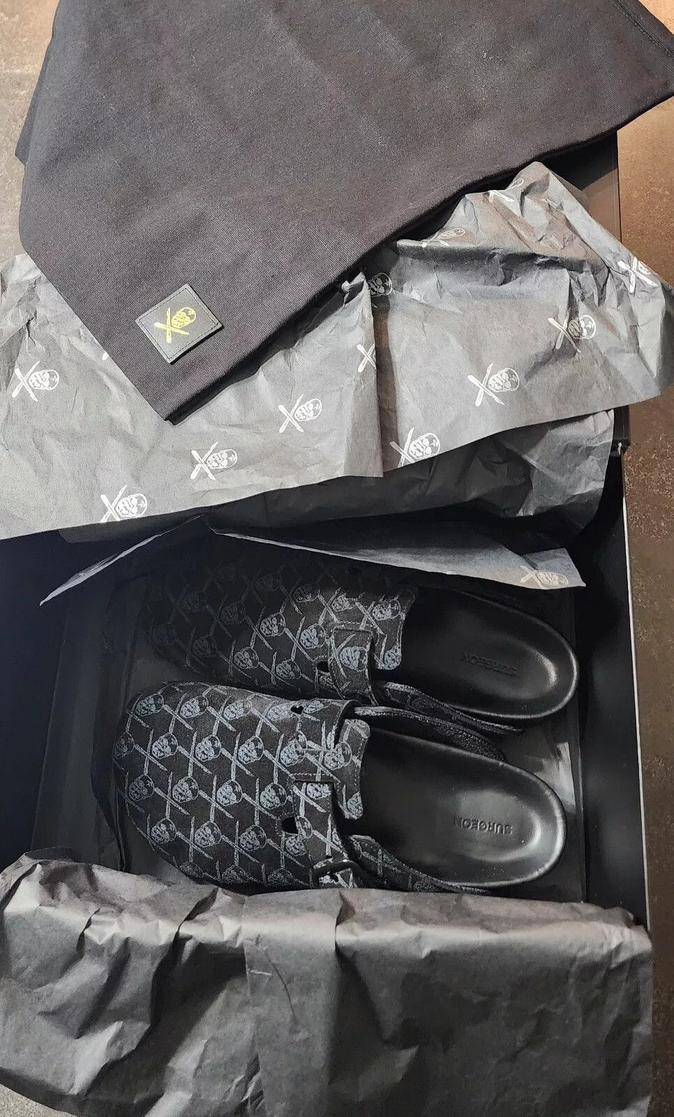 The Shoe Surgeon Shoe Surgeon- Black Mule Monogram Size US 8 / EU 41 - 2 Thumbnail