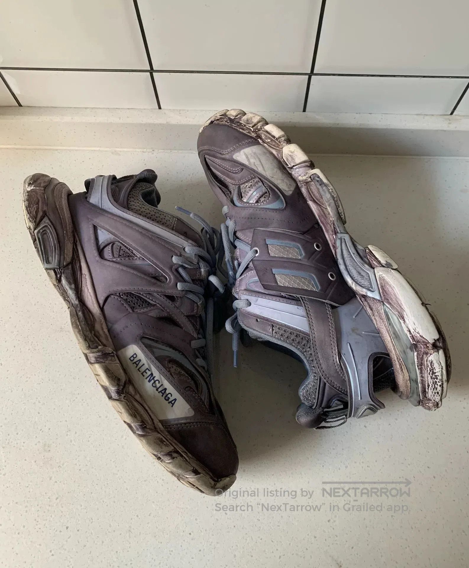 Balenciaga Balenciaga Track Purple. Size US 9 / EU 42 - 3 Thumbnail