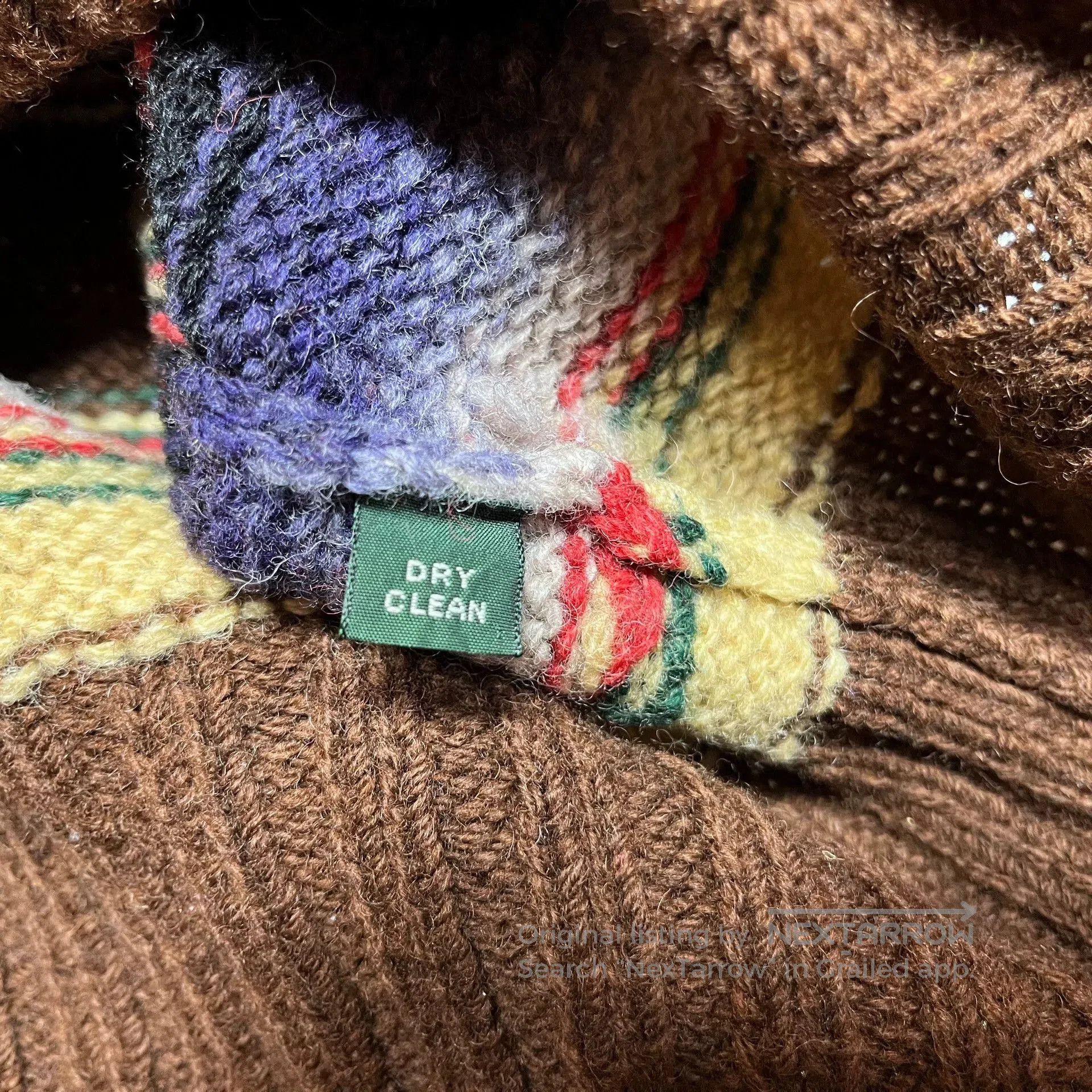 RRL Ralph Lauren colorful striped wool sweater by Ralph Lauren. Size US S / EU 44-46 / 1 - 4 Thumbnail