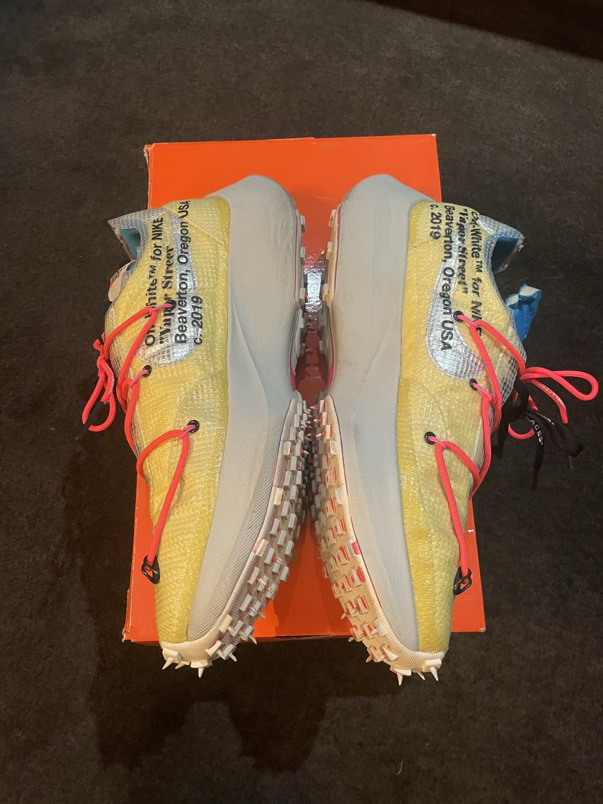 Nike WS vapor street off-white tour yellow