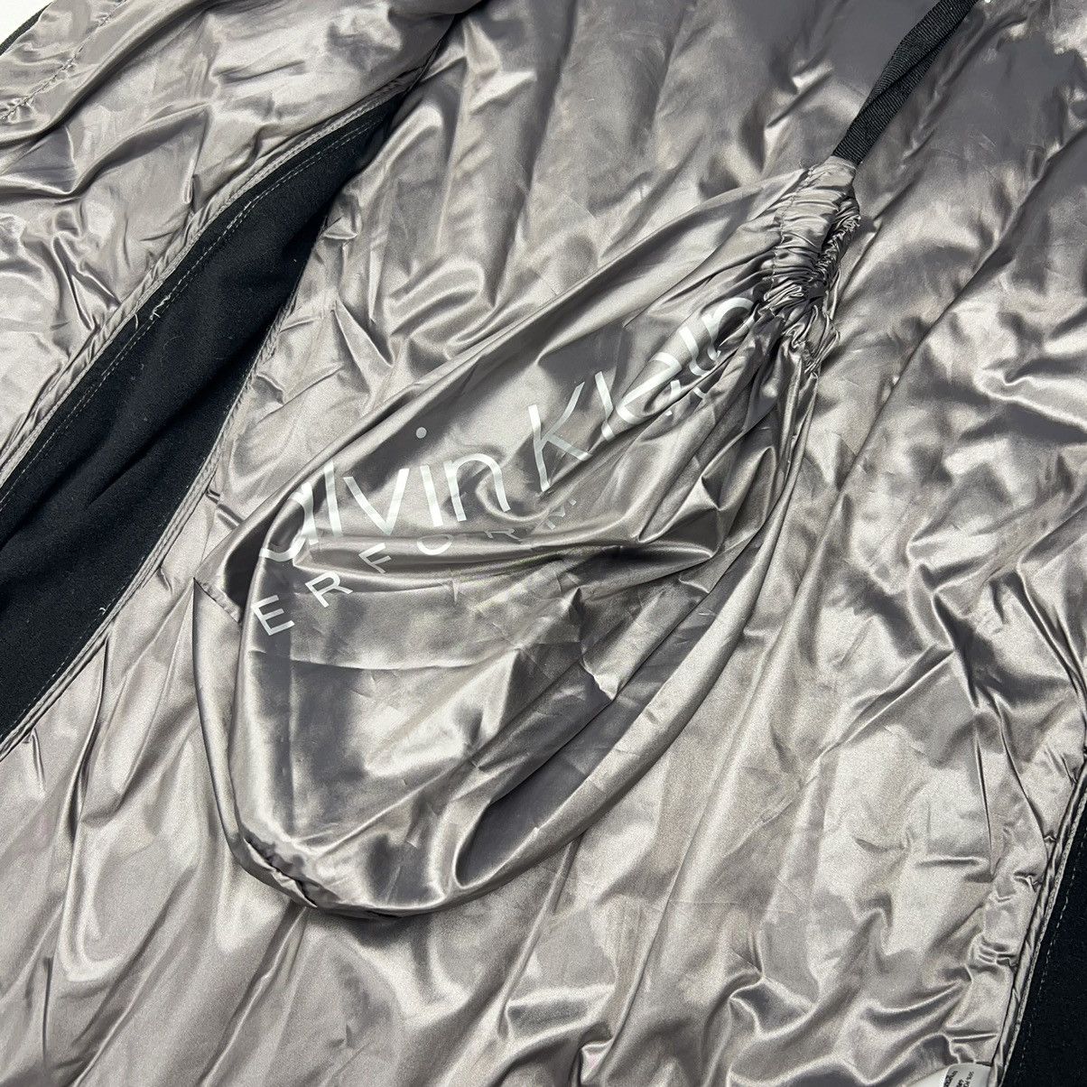 Calvin Klein Calvin Klein Puffer Down Jacket Black Grey Packable Size XS / US 0-2 / IT 36-38 - 13 Thumbnail