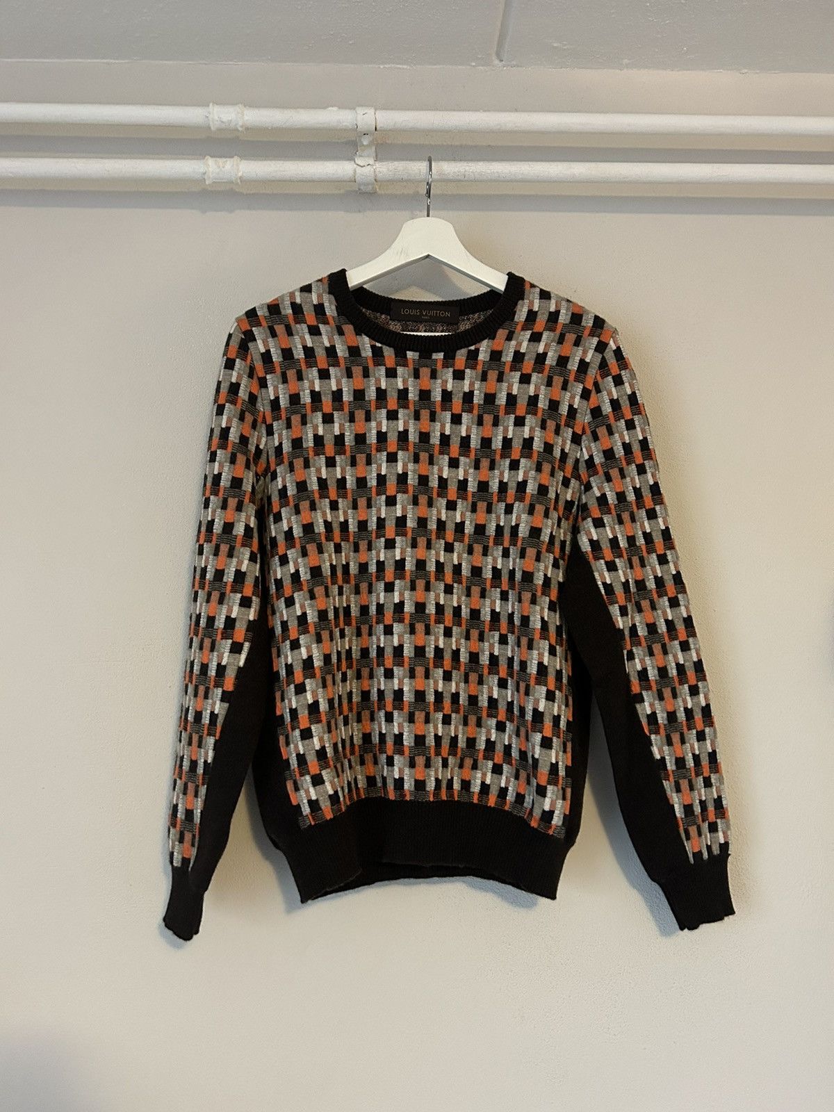 Louis Vuitton Multicolor Knit Sweater Size US M / EU 48-50 / 2 - 2 Thumbnail