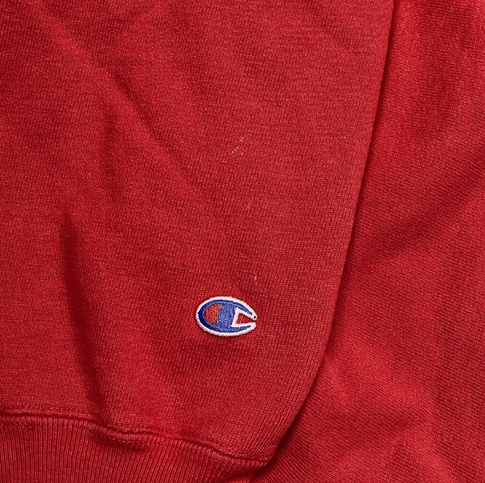 Champion Vintage Champion Reverse Weave Warm Up Mens Large Red Size US L / EU 52-54 / 3 - 8 Thumbnail
