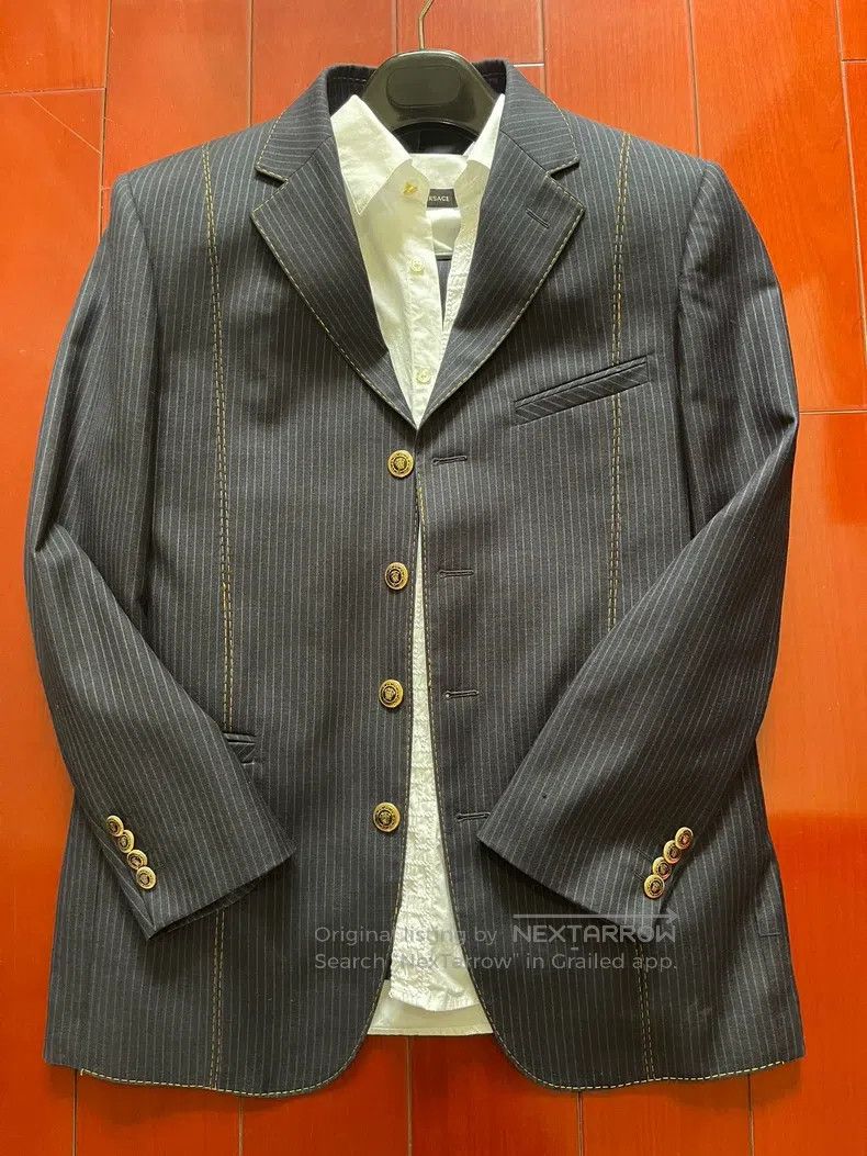 Versace Versace Men's suit + trousers + white shirt Size 46R - 1 Thumbnail