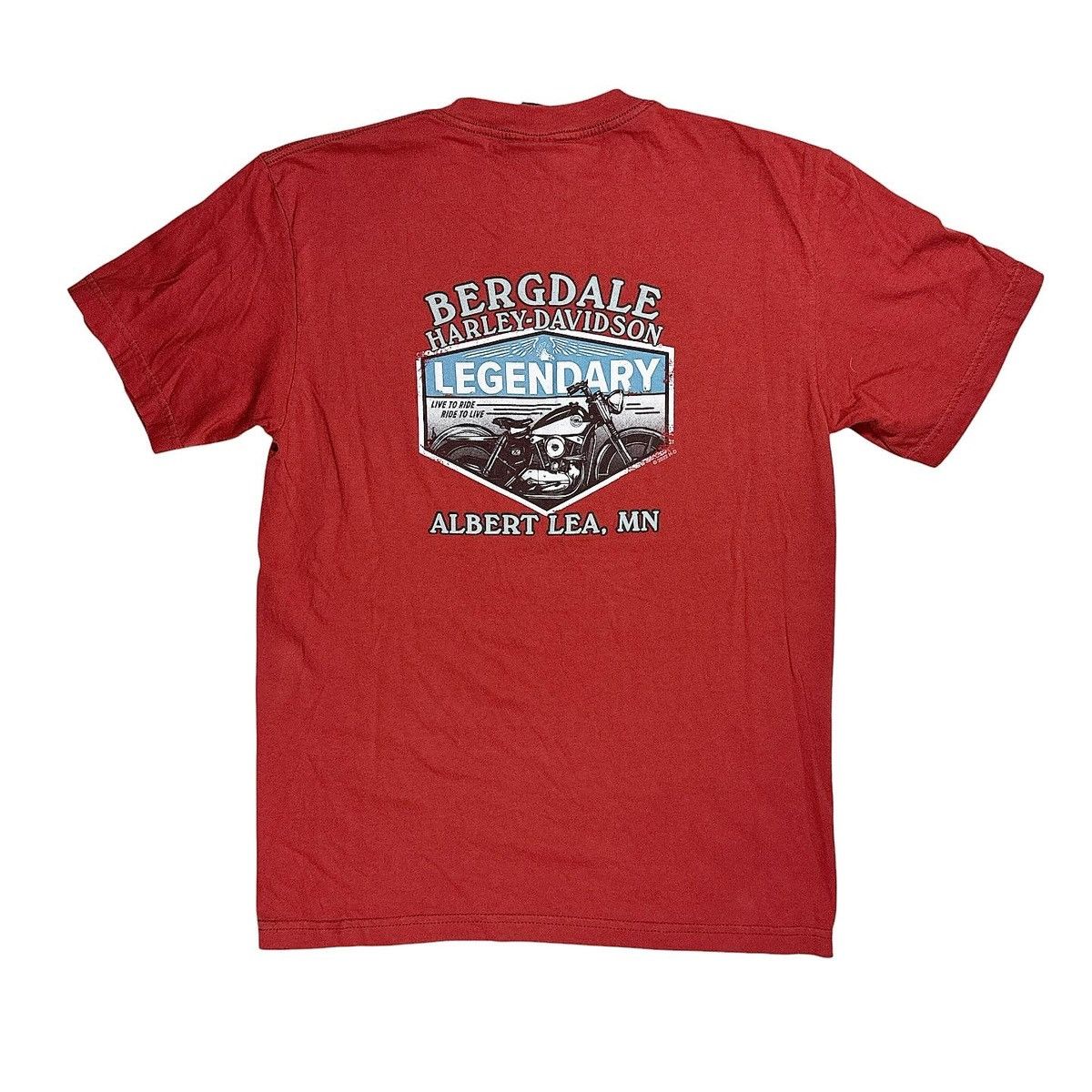 Harley Davidson 2022 Harley Davidson Albert Lea MN T Shirt Size US M / EU 48-50 / 2 - 2 Thumbnail
