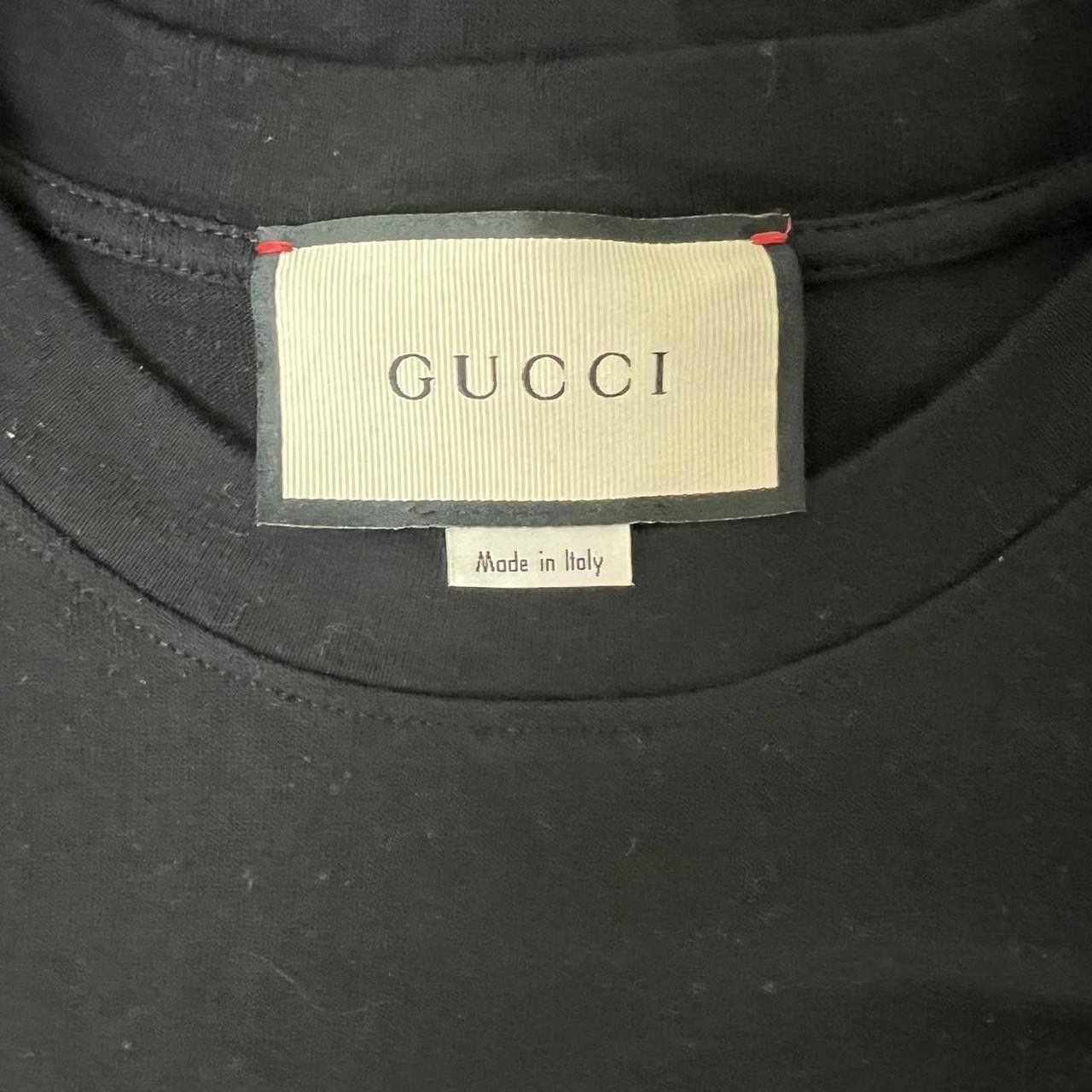 Gucci Gucci Hawaii Black Glitter T-shirt Size S / US 4 / IT 40 - 3 Thumbnail