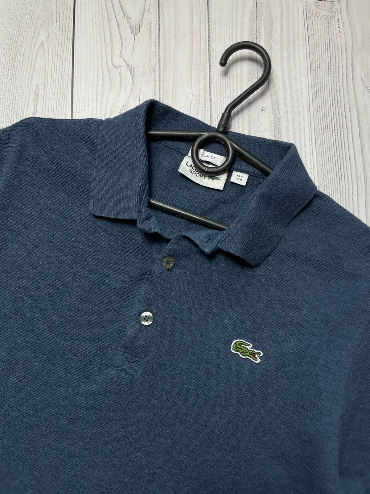 Lacoste × Vintage Lacoste polo blue size M logo Size US M / EU 48-50 / 2 - 2 Thumbnail