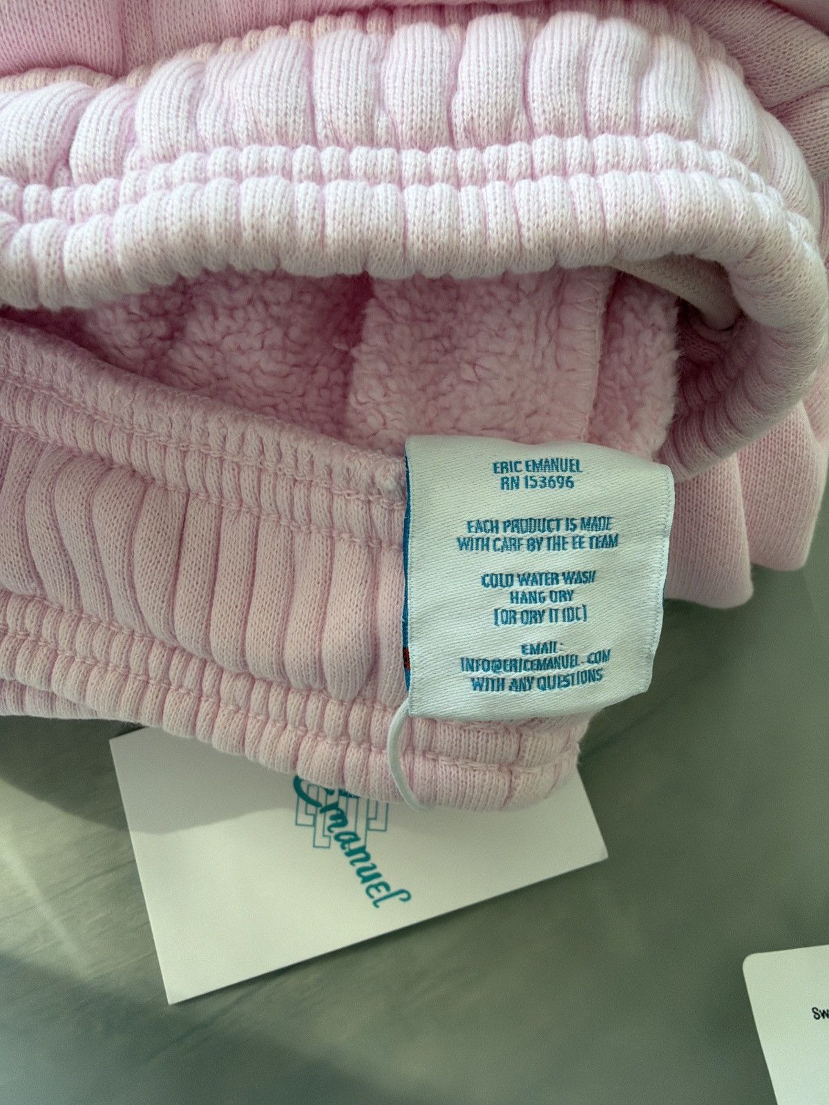 Eric Emanuel Eric Emanuel EE Sweatpants Pink w baby blue Large Size US 32 / EU 48 - 3 Thumbnail