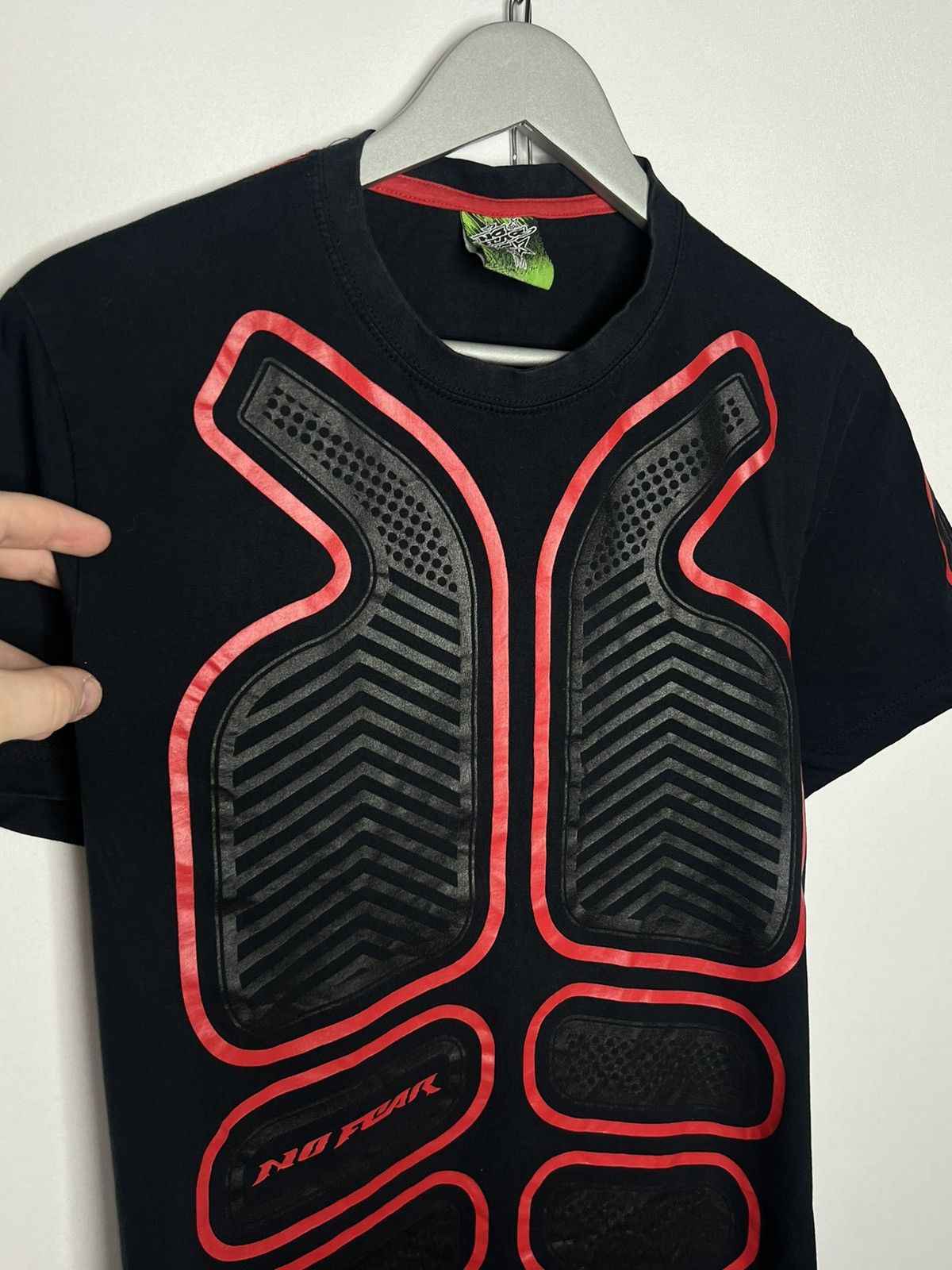 No Fear No Fear Racing Scull T-Shirt Tee Short Sleeve Moto F1 Team Size US M / EU 48-50 / 2 - 3 Thumbnail
