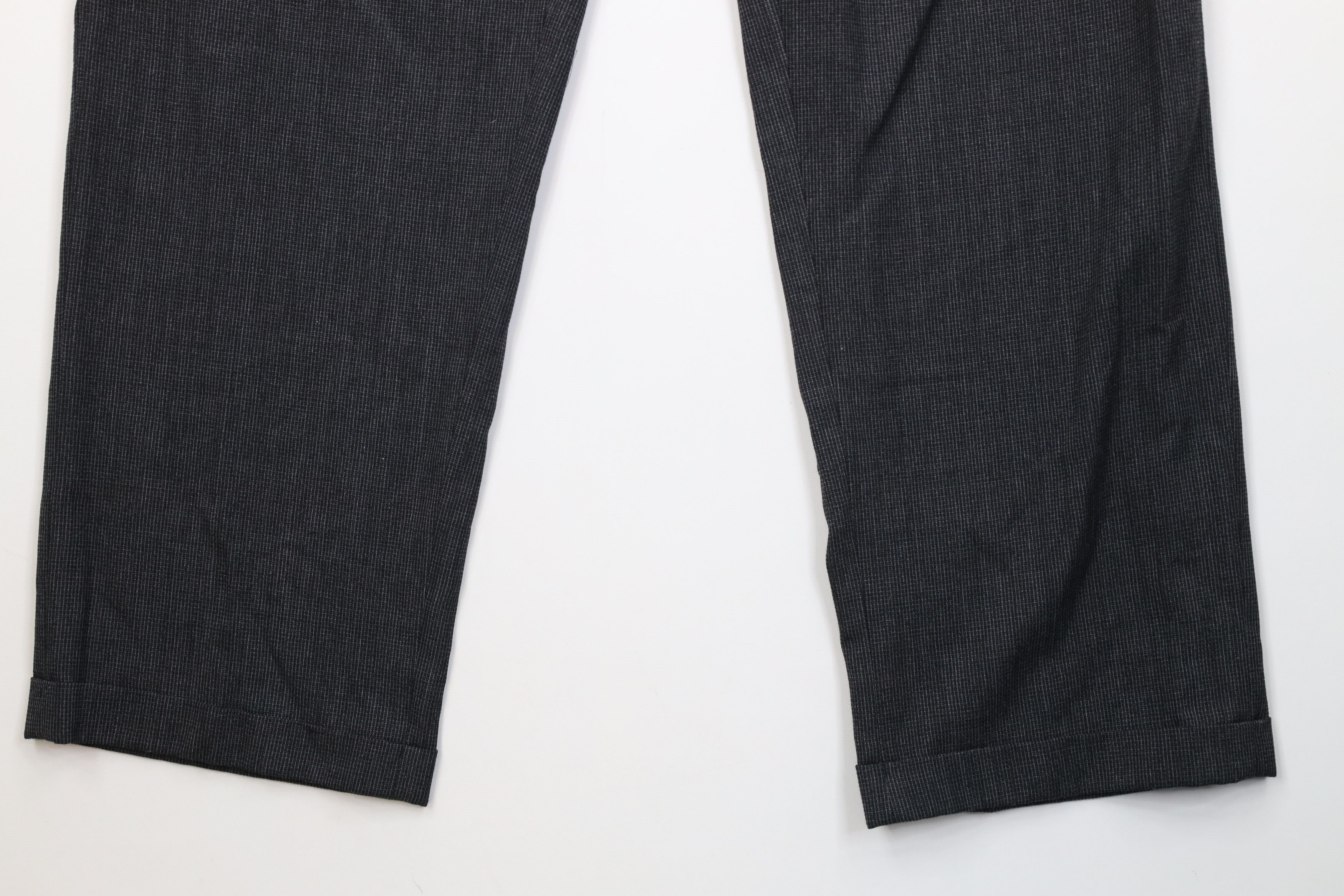 Vintage Vintage 90s Y2K Streetwear Knit Wide Leg Chino Pants Gray Size US 40 / EU 56 - 4 Thumbnail