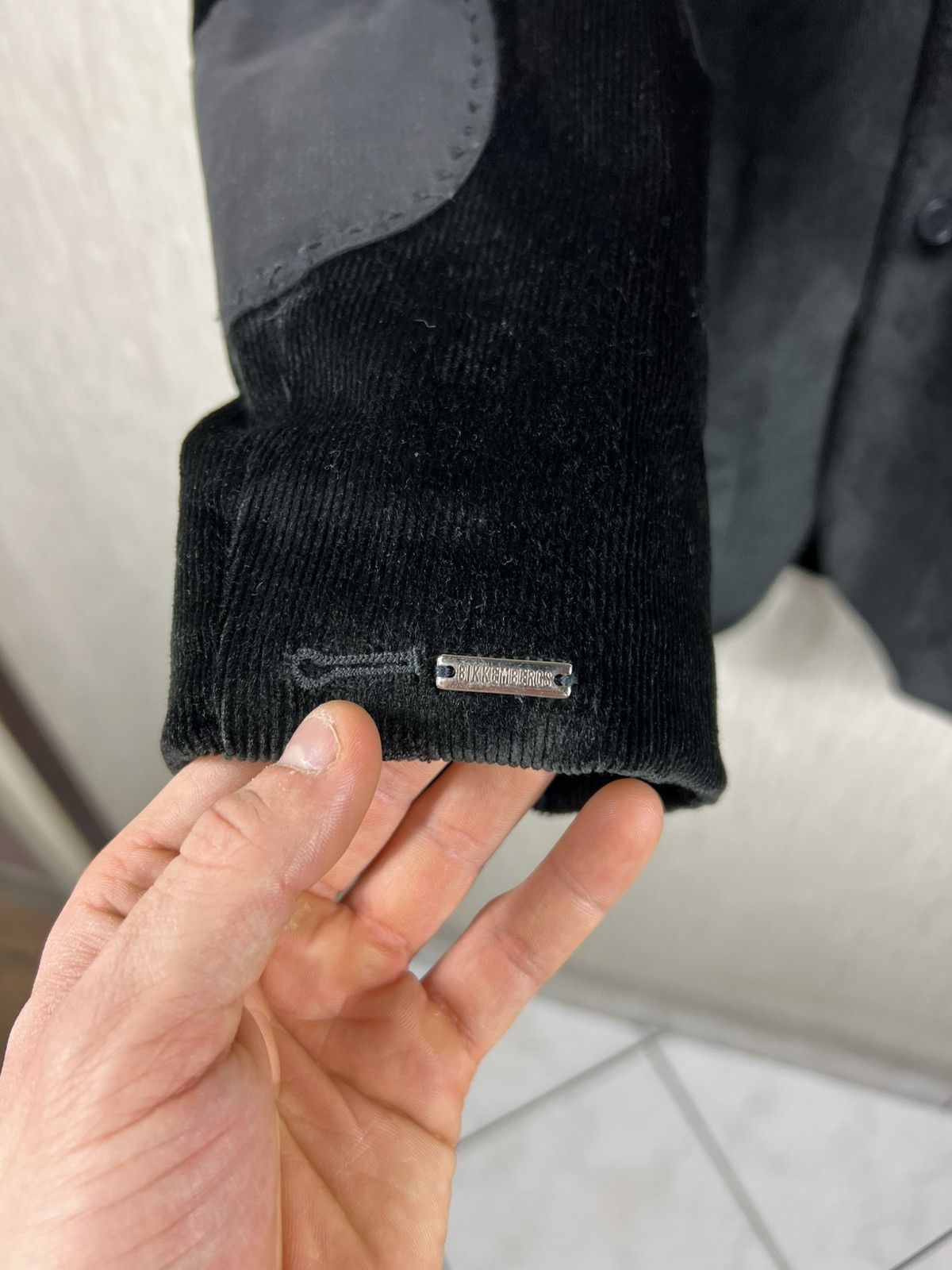 Dirk Bikkembergs Archive Dirk Bikkembergs corduroy black blazer jacket pocket Size US L / EU 52-54 / 3 - 13 Thumbnail