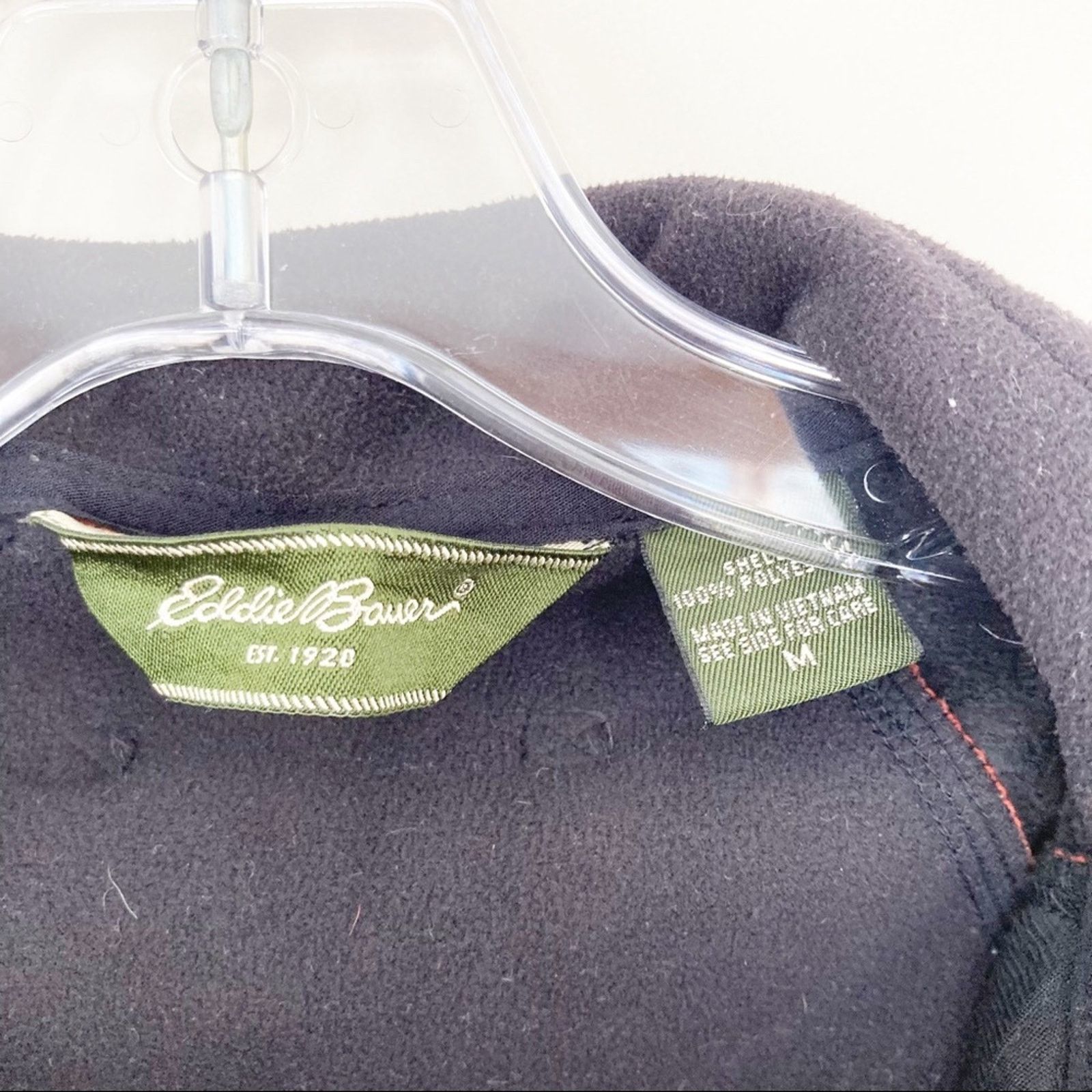 Eddie Bauer Eddie Bauer Orange Windcutter Fleece Jacket Sz M Size US M / EU 48-50 / 2 - 2 Thumbnail