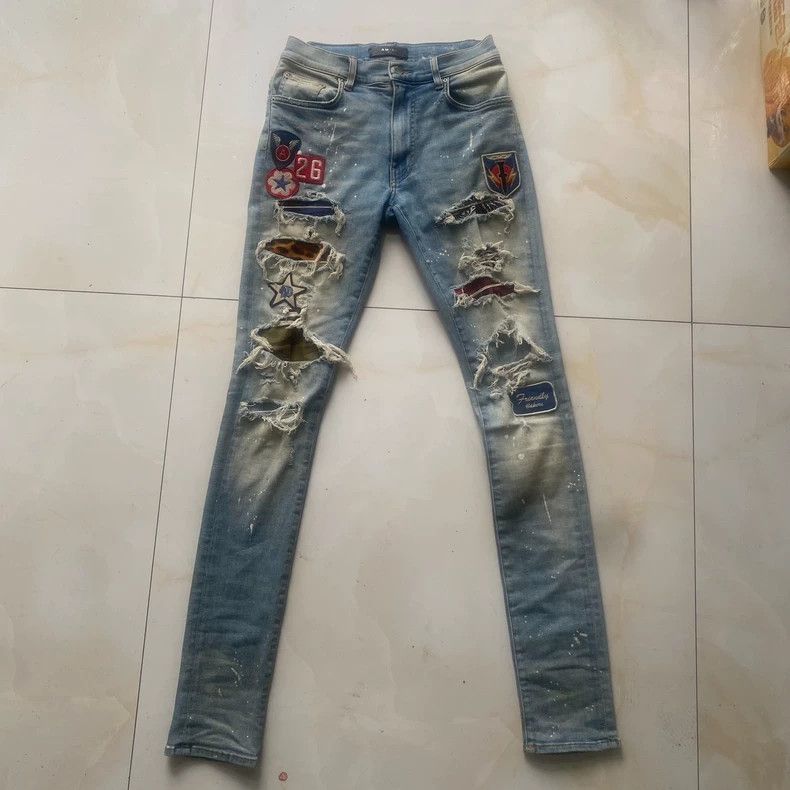 Amiri AmiriBlue Medal Jeans 2503-Nextarrow Size US 30 / EU 46 - 1 Thumbnail