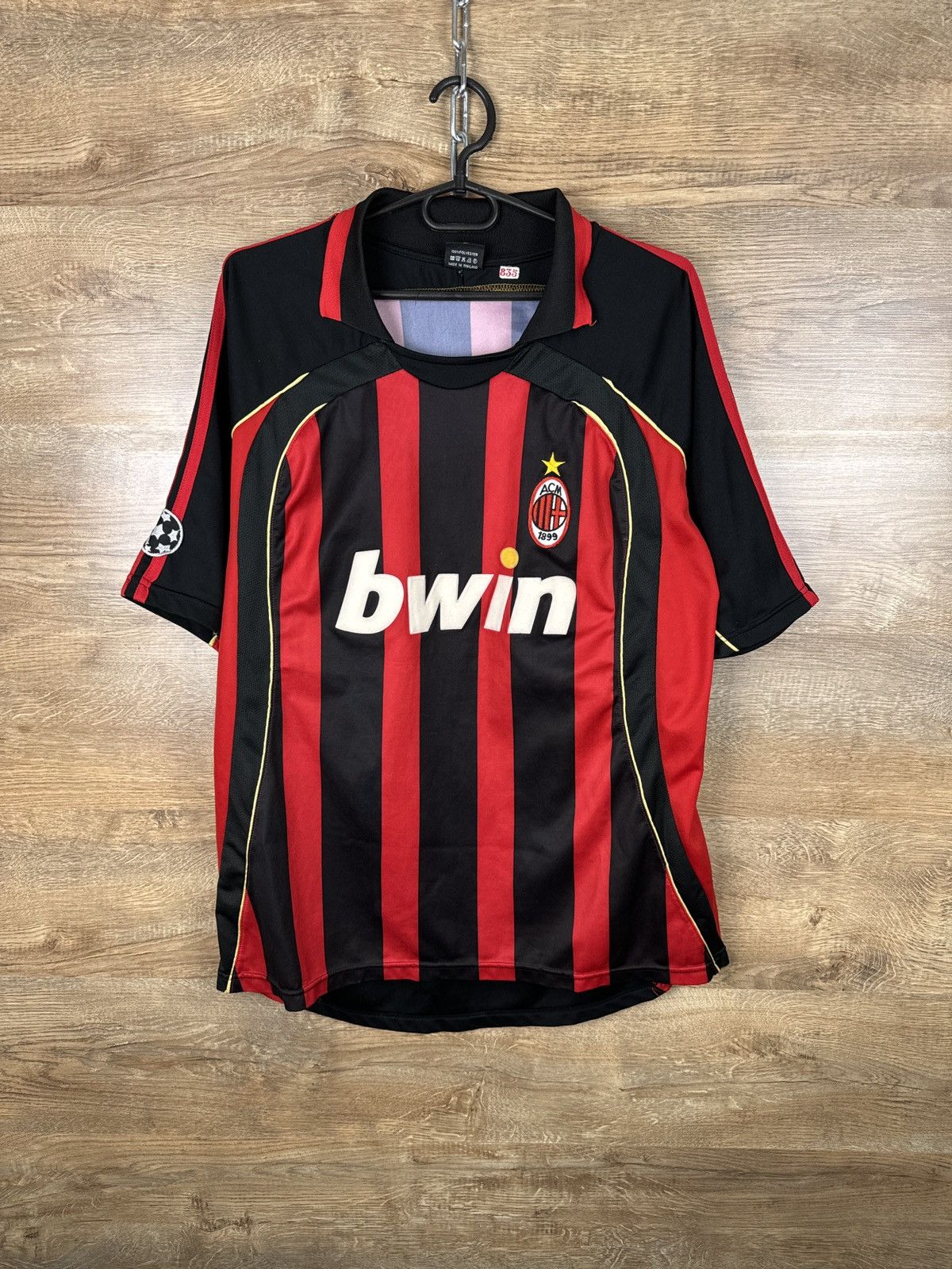 Vintage Mens Vintage AC Milan T-shirt soccer jersey tee blokecore Size US L / EU 52-54 / 3 - 1 Thumbnail