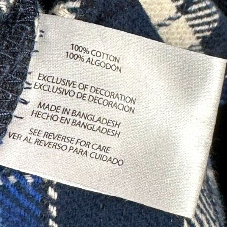 Orvis Orvis Shacket Shirt Adult XL Navy Multi Plaid Button Up Pocket Men Size US XL / EU 56 / 4 - 6 Thumbnail