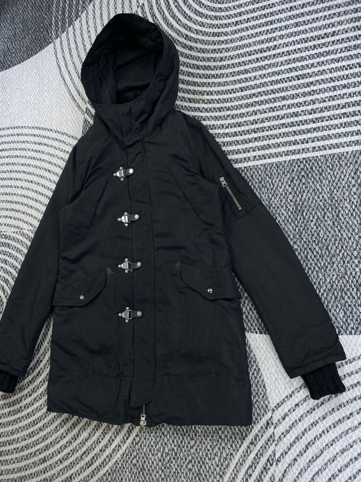 SLY Vintage SLY Military Fireman Parka Jacket Size US S / EU 44-46 / 1 - 3 Thumbnail