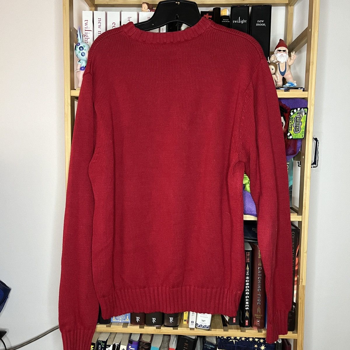 Chaps Ralph Lauren Chaps Ralph Lauren Red Knit Sweater Size Large Size US L / EU 52-54 / 3 - 4 Thumbnail