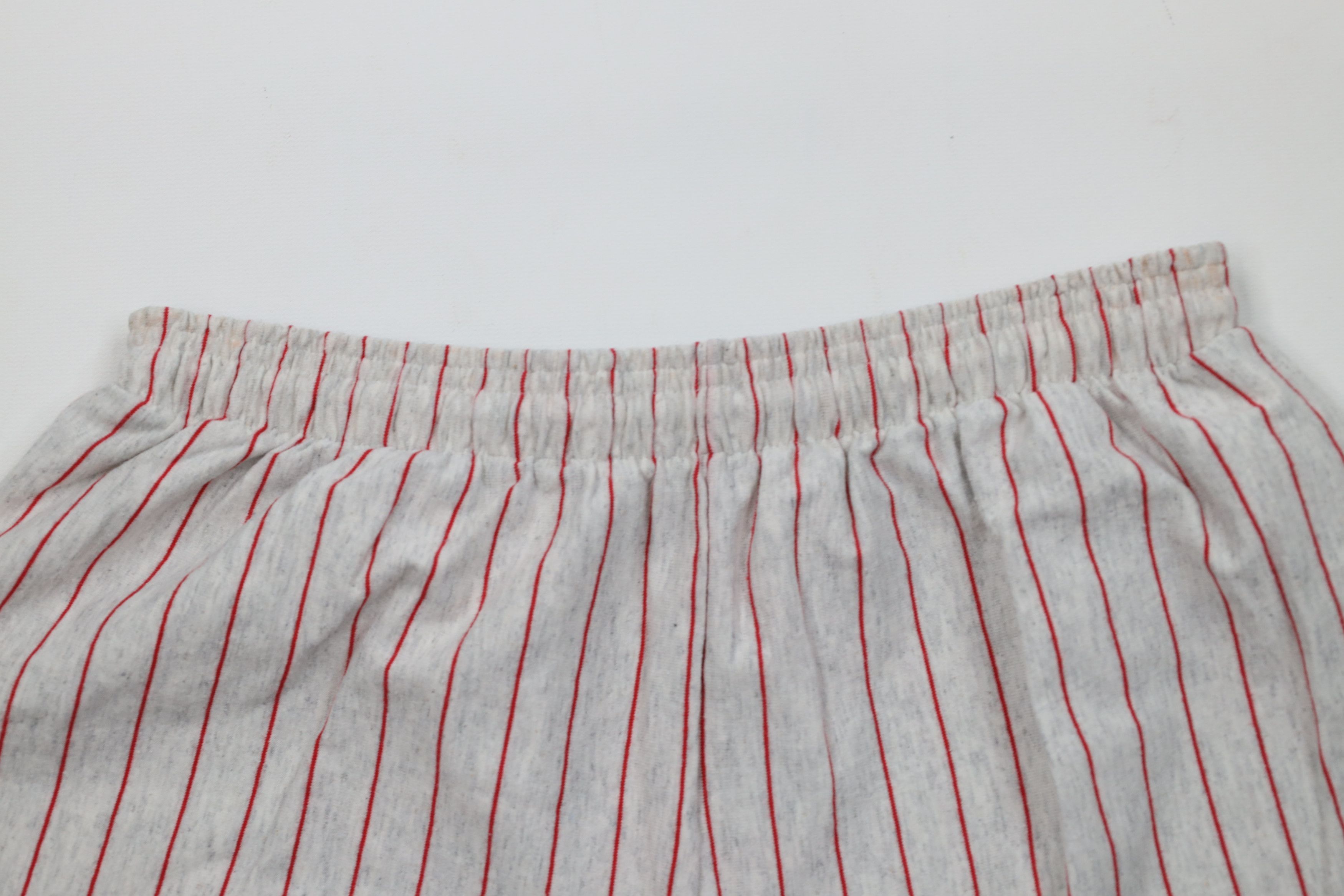 Vintage Vintage 90s Streetwear Layered Pinstriped Shorts Cotton USA Size US 32 / EU 48 - 11 Thumbnail