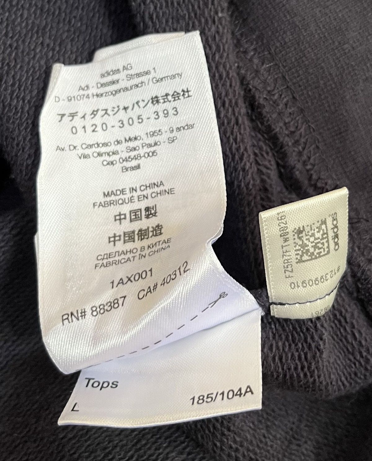 Yohji Yamamoto Yohji yamamoto y-3 faded dark navy logo sweatshirt Size US L / EU 52-54 / 3 - 6 Thumbnail