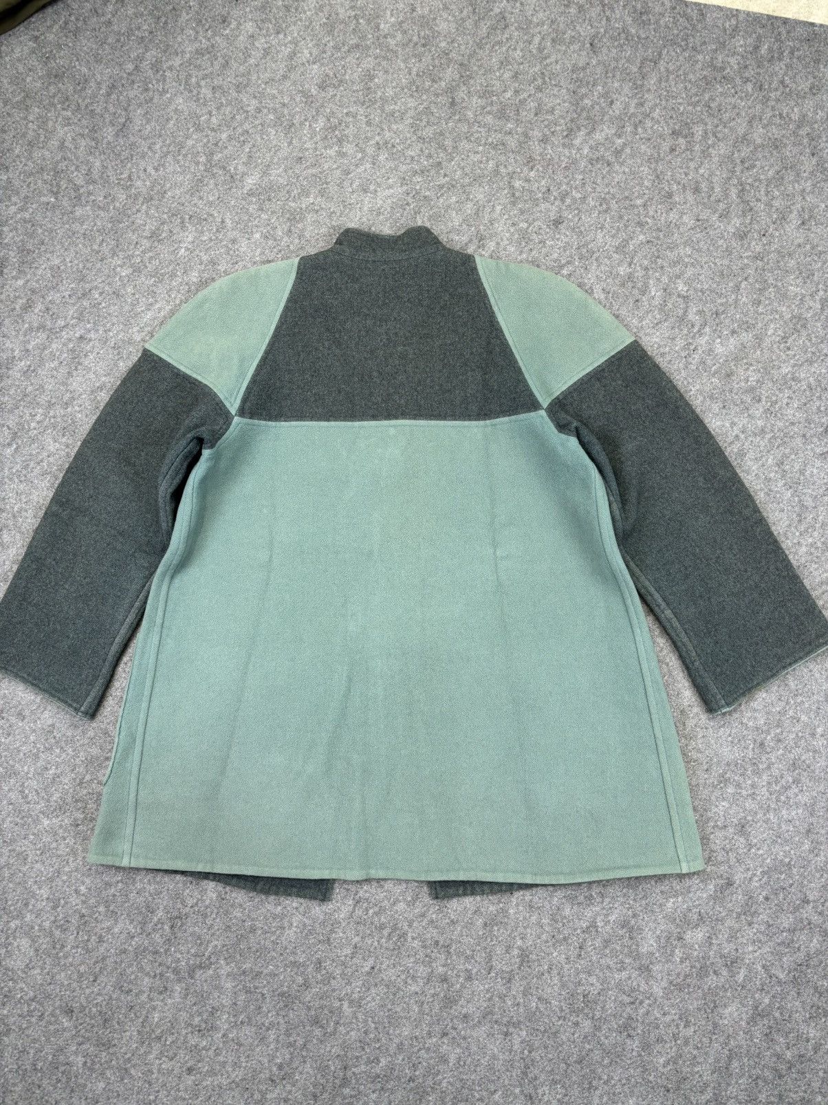 Christian Dior Monsieur Vintage Dior Two Tones Wool Coat F694 Size L / US 10 / IT 46 - 17 Thumbnail