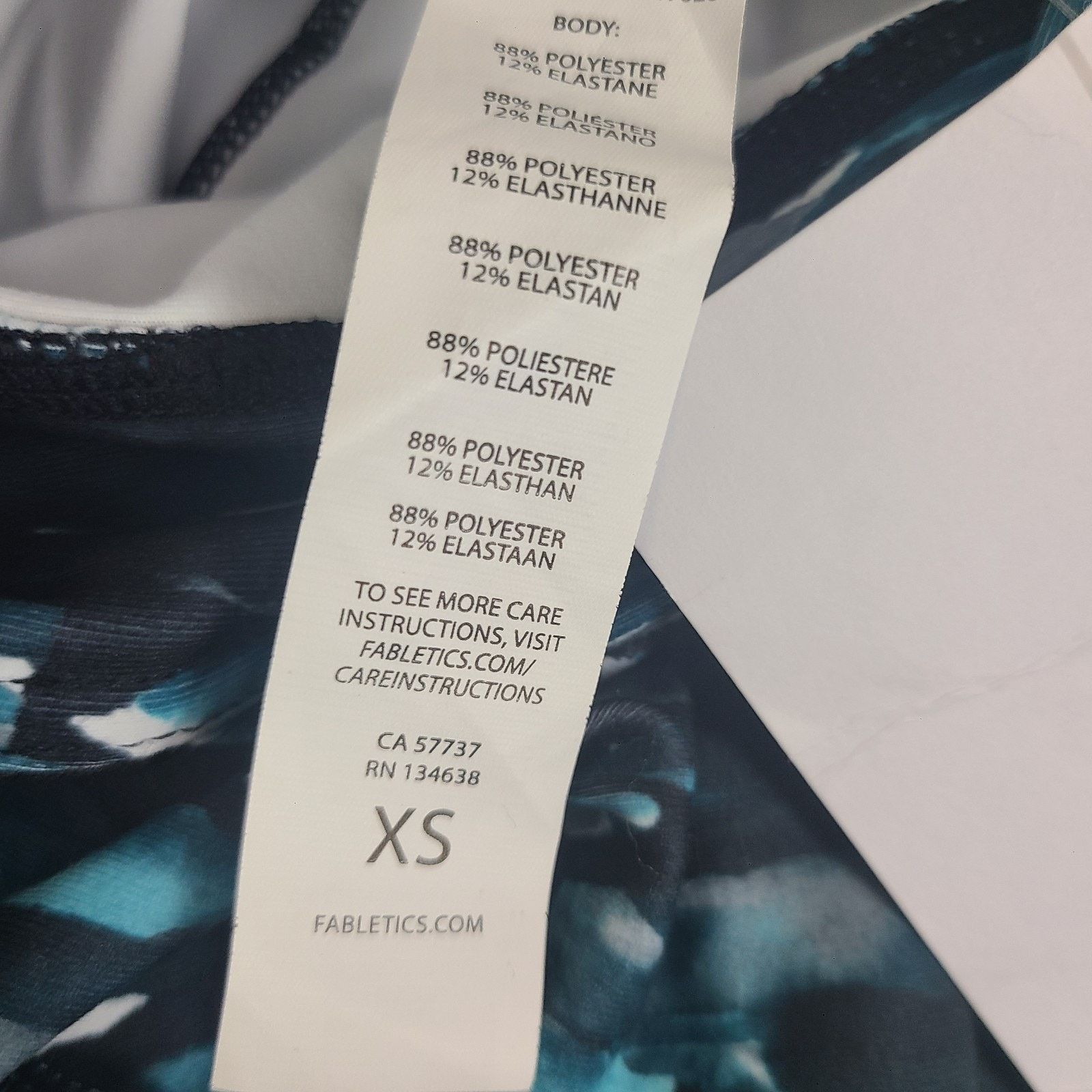 Fabletics Fabletics Womens Pants Multicolor Size XS Legging NWT Size 28" / US 6 / IT 42 - 3 Thumbnail