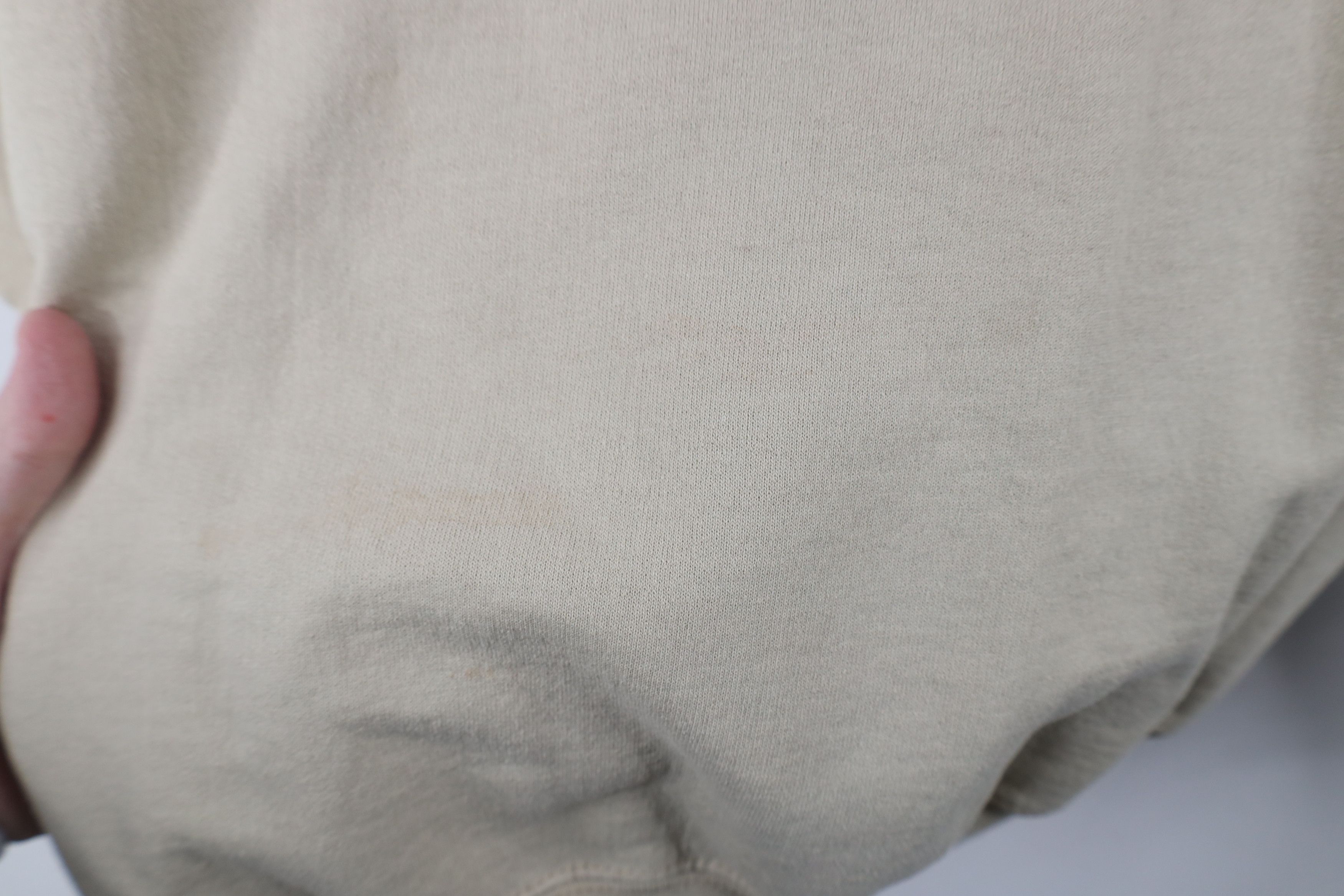 Starter × Vintage Vintage 90s Starter Spell Out Crewneck Sweatshirt Beige Size US M / EU 48-50 / 2 - 8 Thumbnail